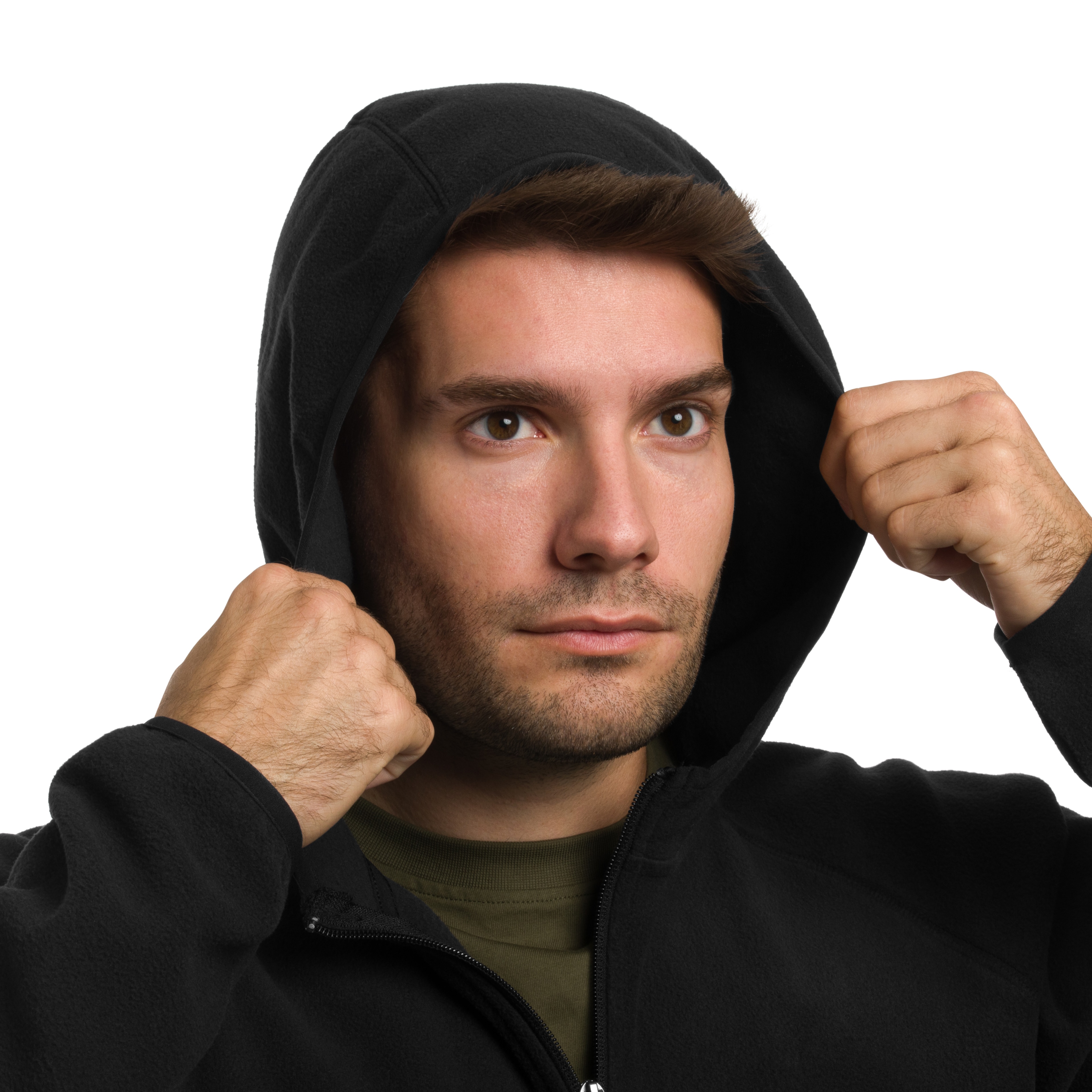 Polar Columbia Fast Trek Overlay Hooded - Black