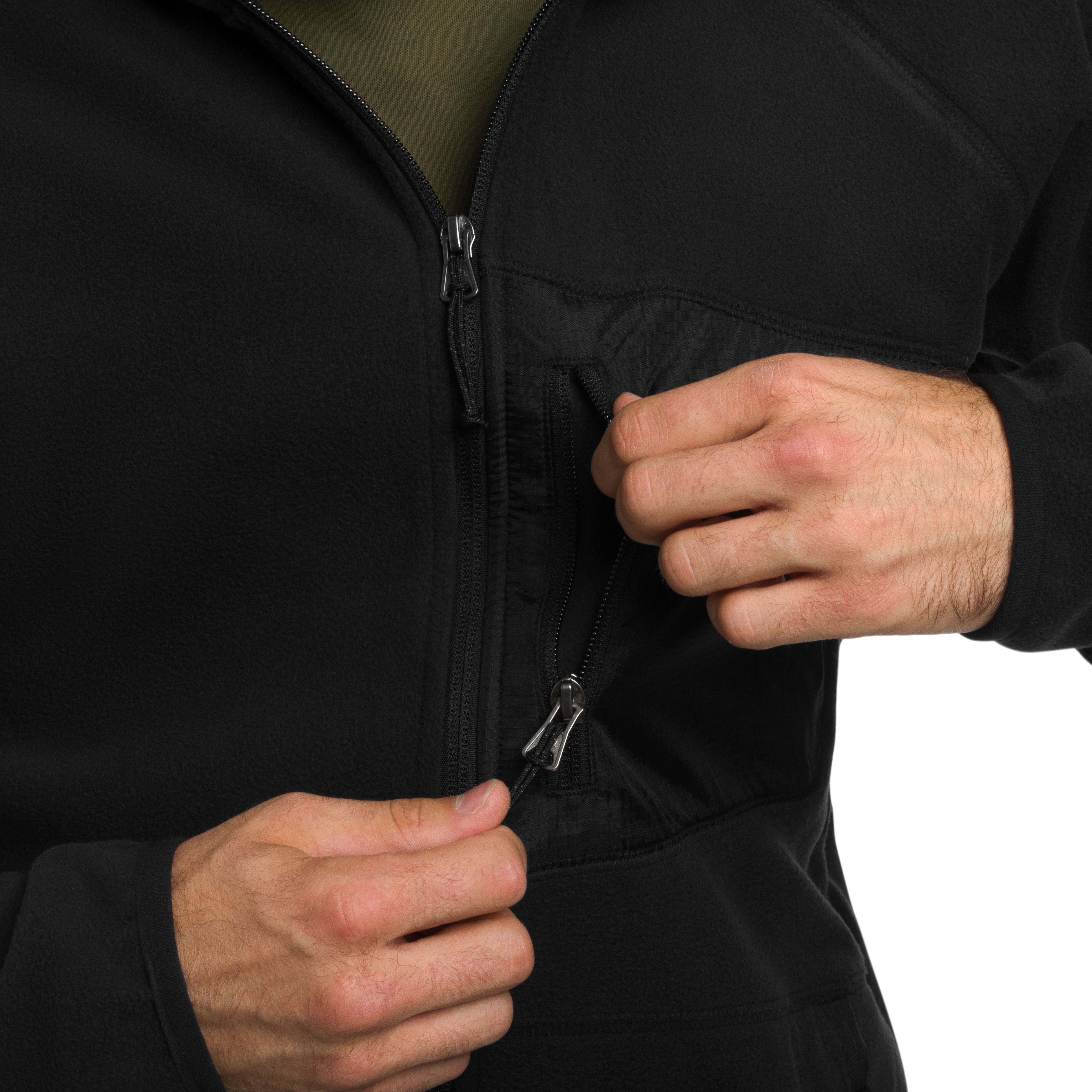 Polar Columbia Fast Trek Overlay Hooded - Black