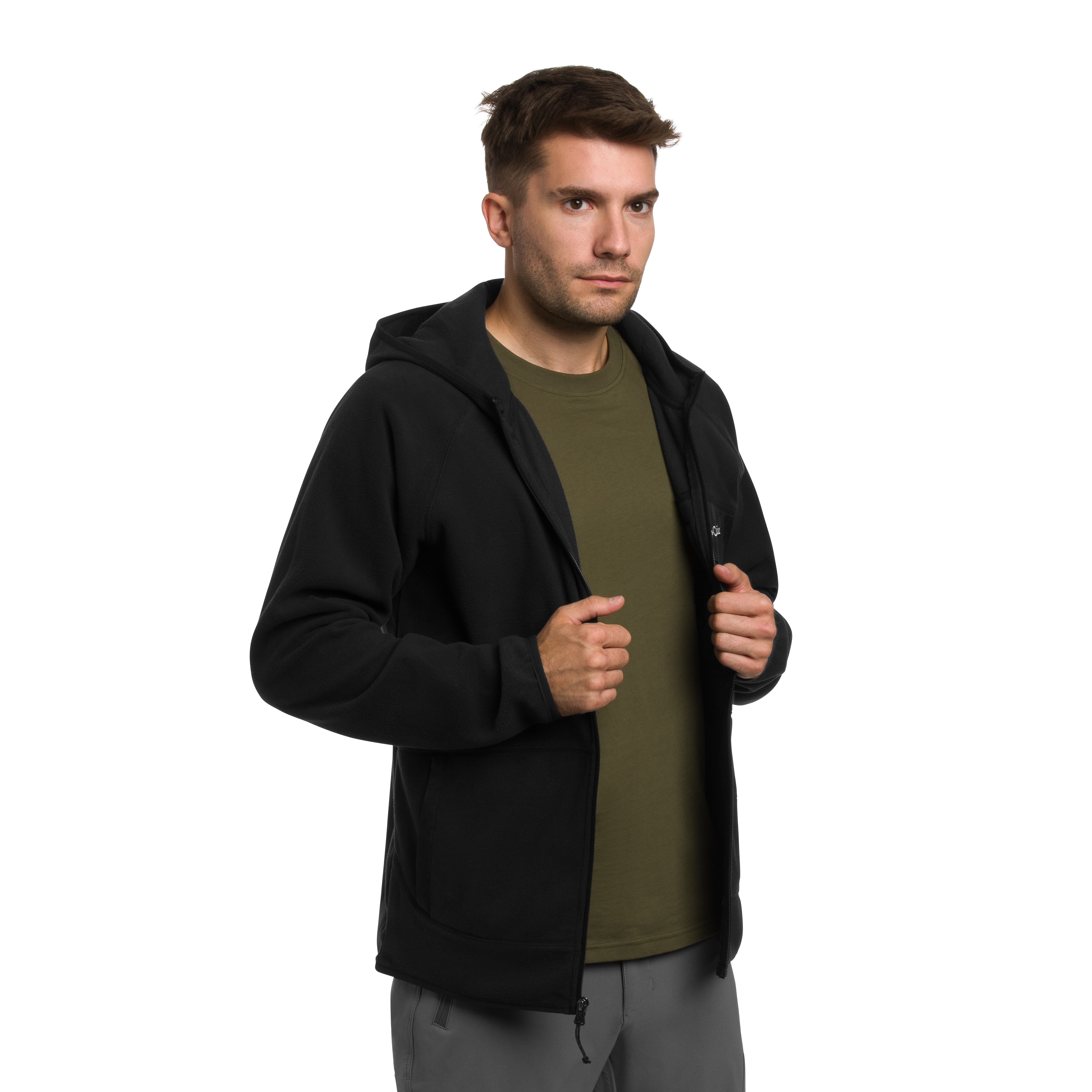 Polar Columbia Fast Trek Overlay Hooded - Black