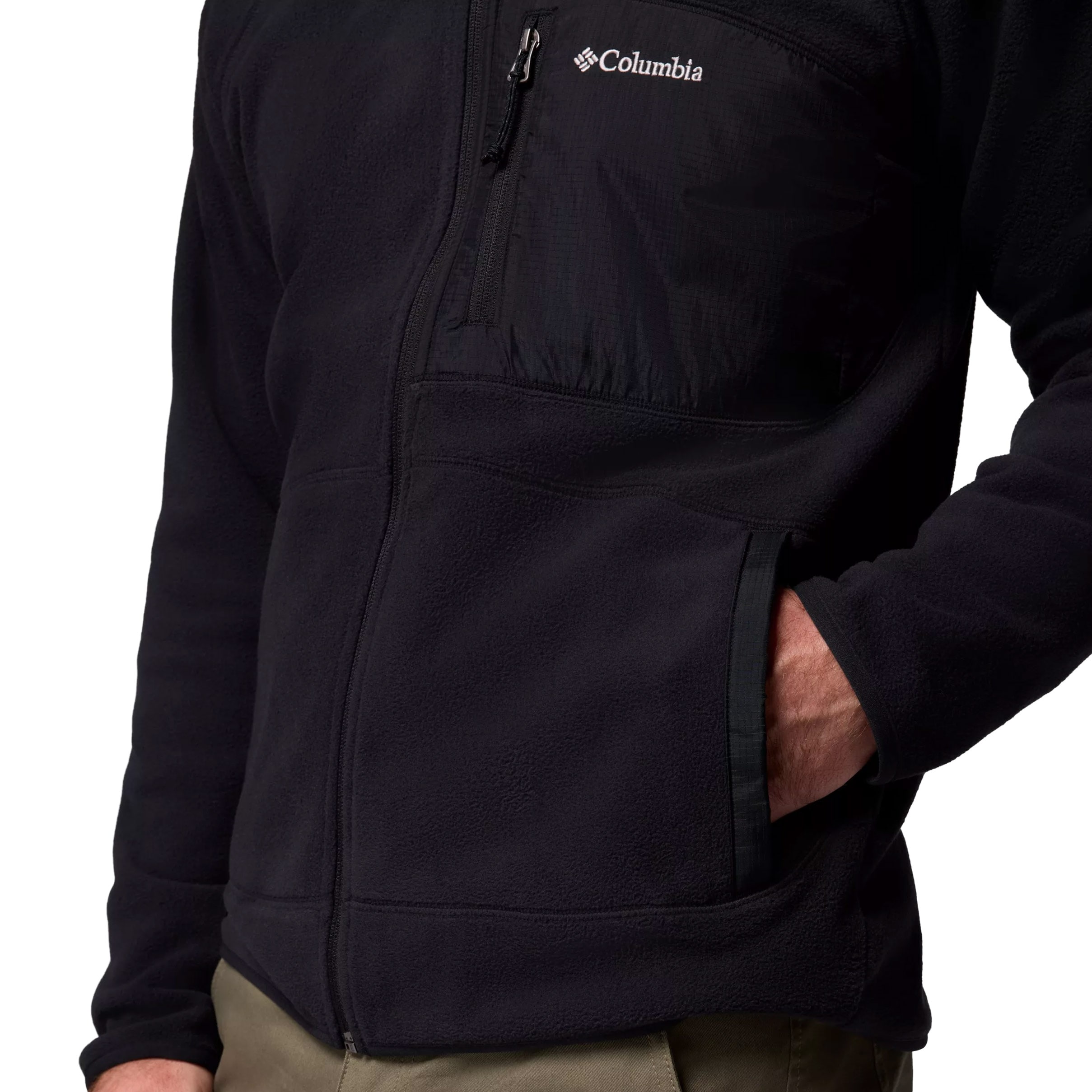 Polar Columbia Fast Trek Overlay Hooded - Black