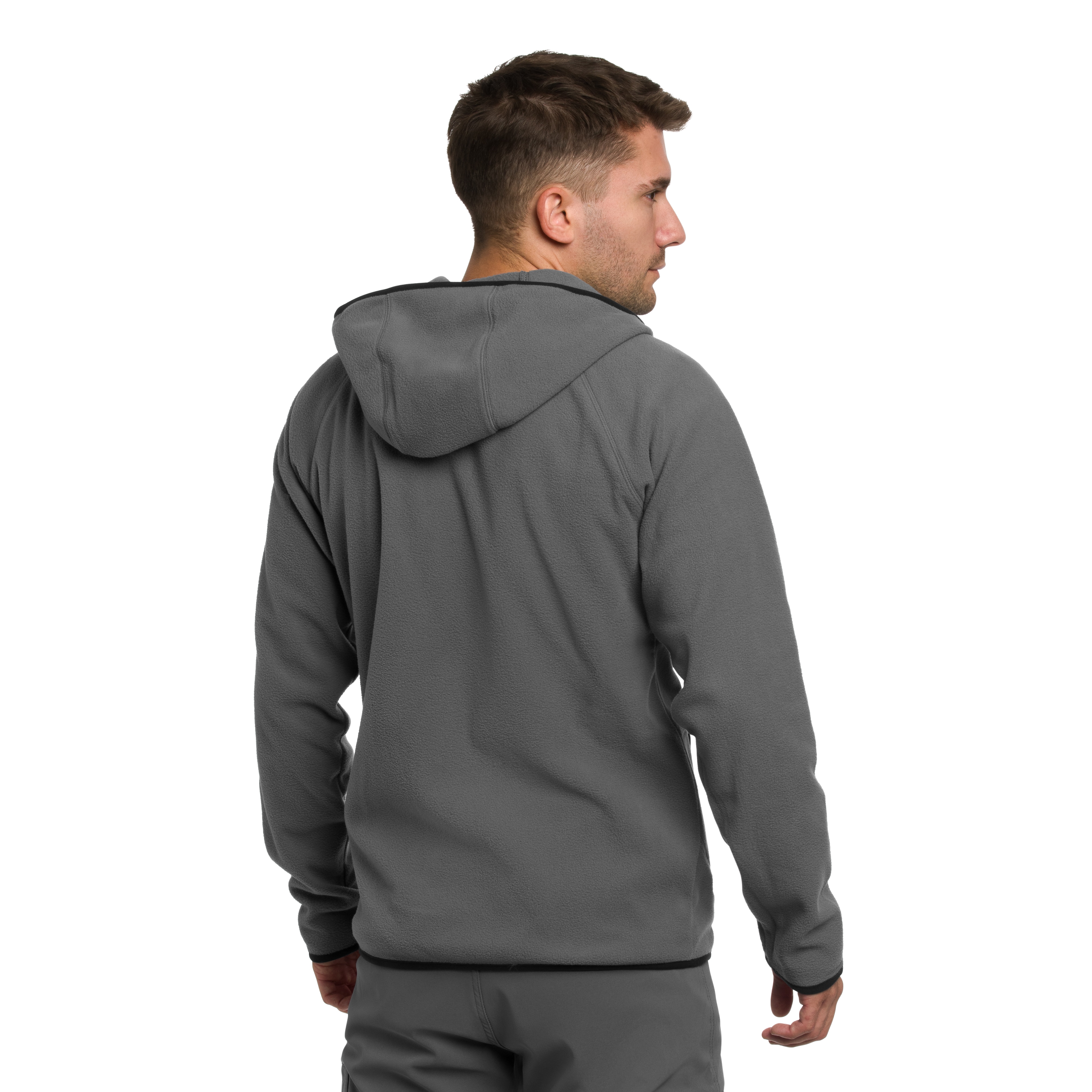 Polar Columbia Fast Trek Overlay Hooded - City Grey/Black