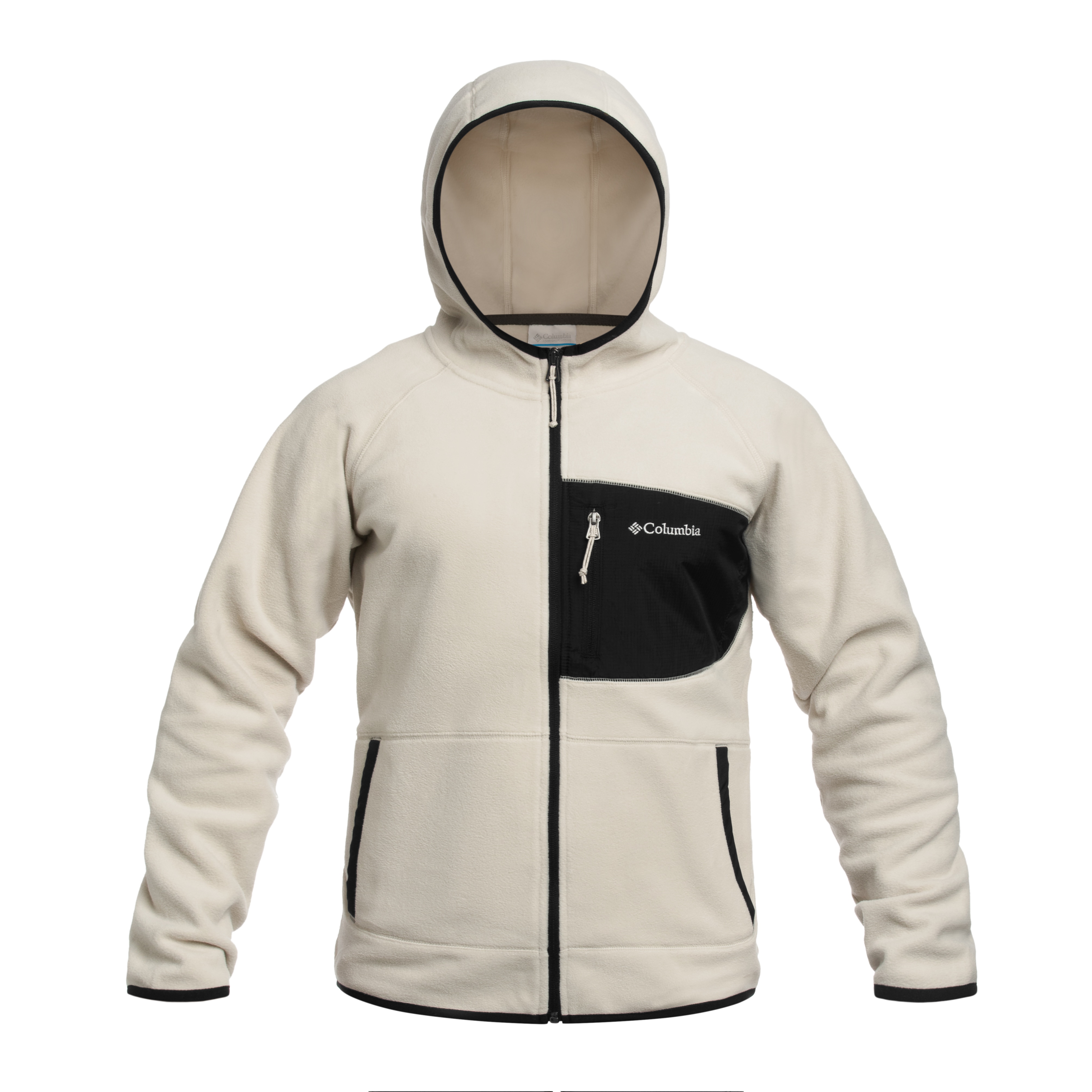 Polar Columbia Fast Trek Overlay Hooded - Dark Stone/Black