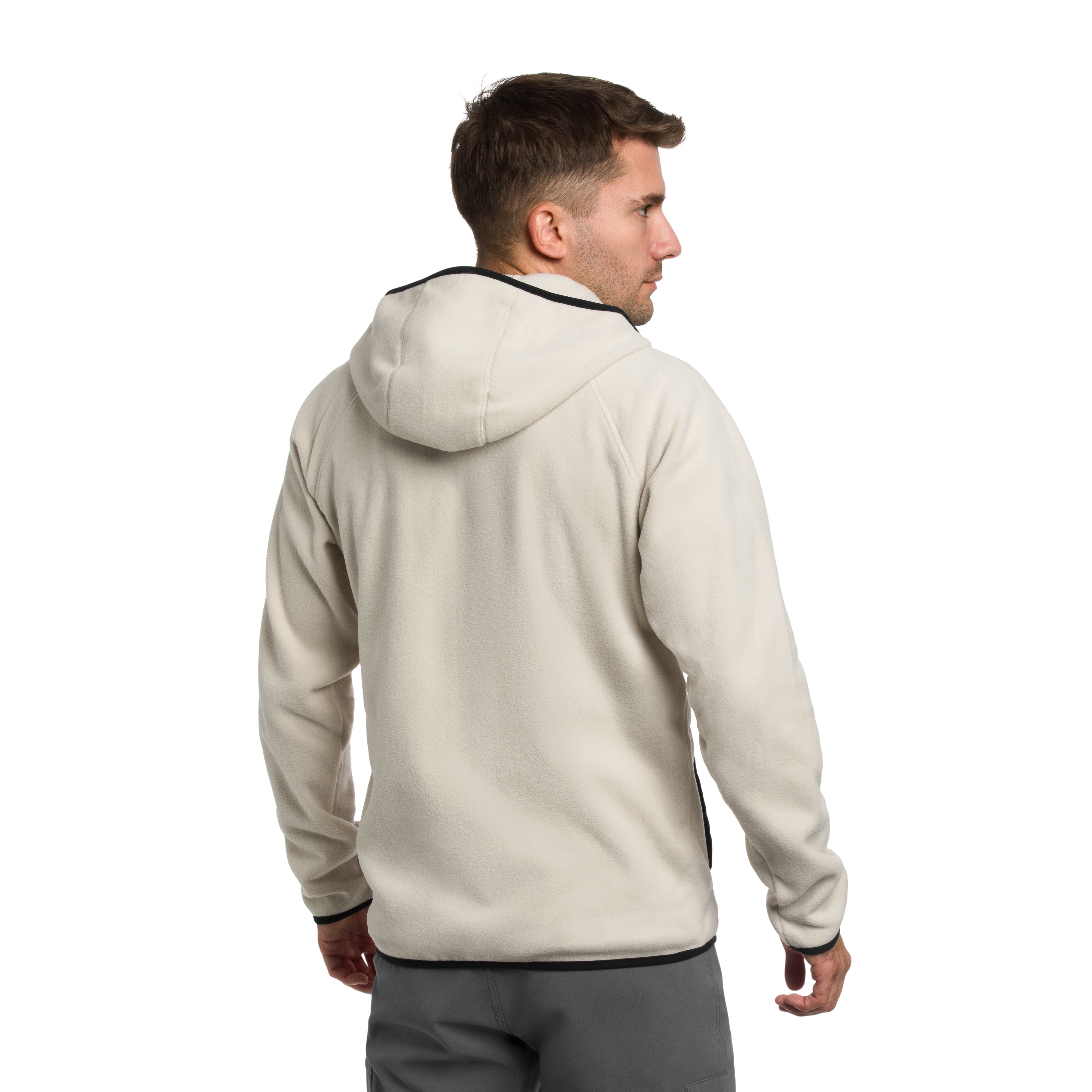 Polar Columbia Fast Trek Overlay Hooded - Dark Stone/Black