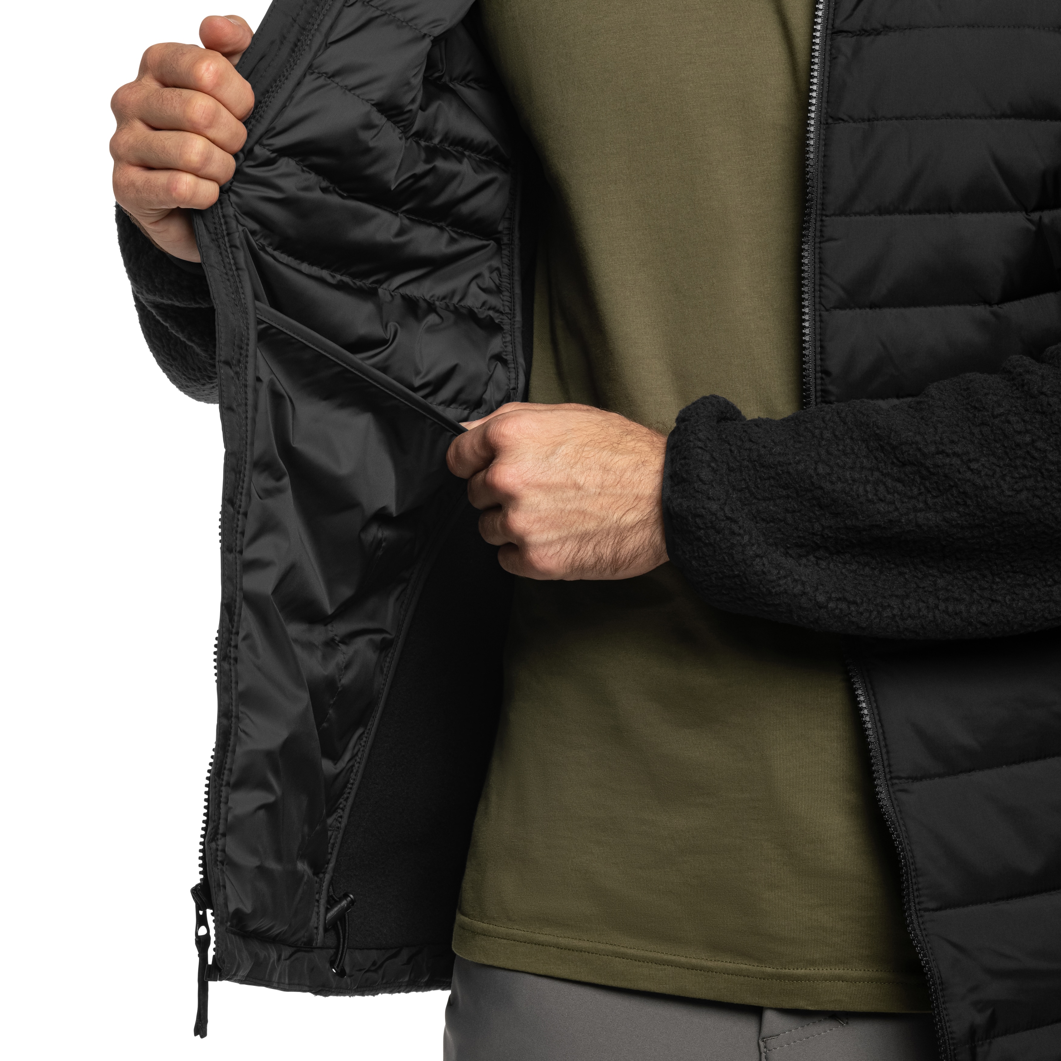 Kurtka Columbia Juniper Peak Hybrid Down Jacket - Black