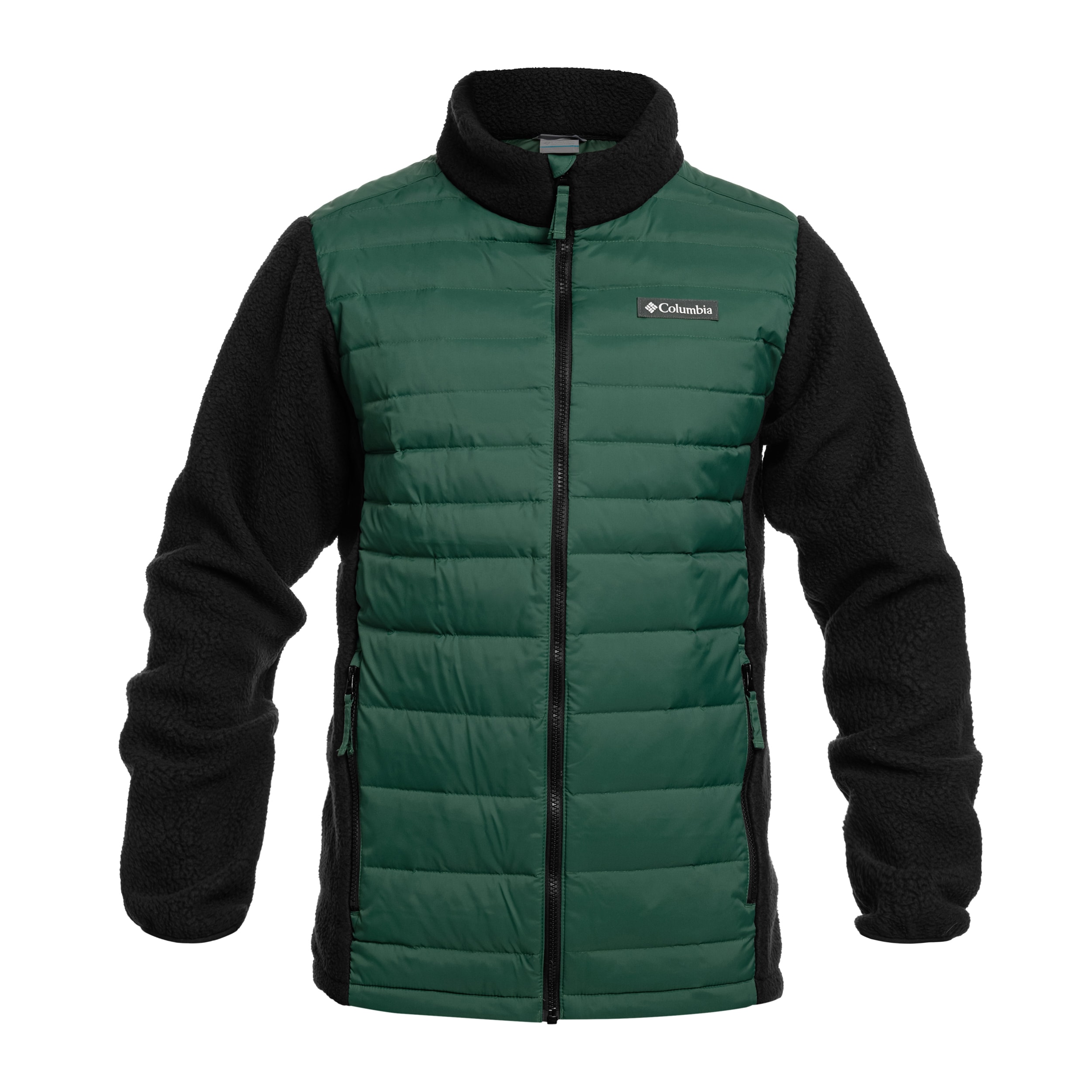 Kurtka Columbia Juniper Peak Hybrid Down Jacket - Rain Forest