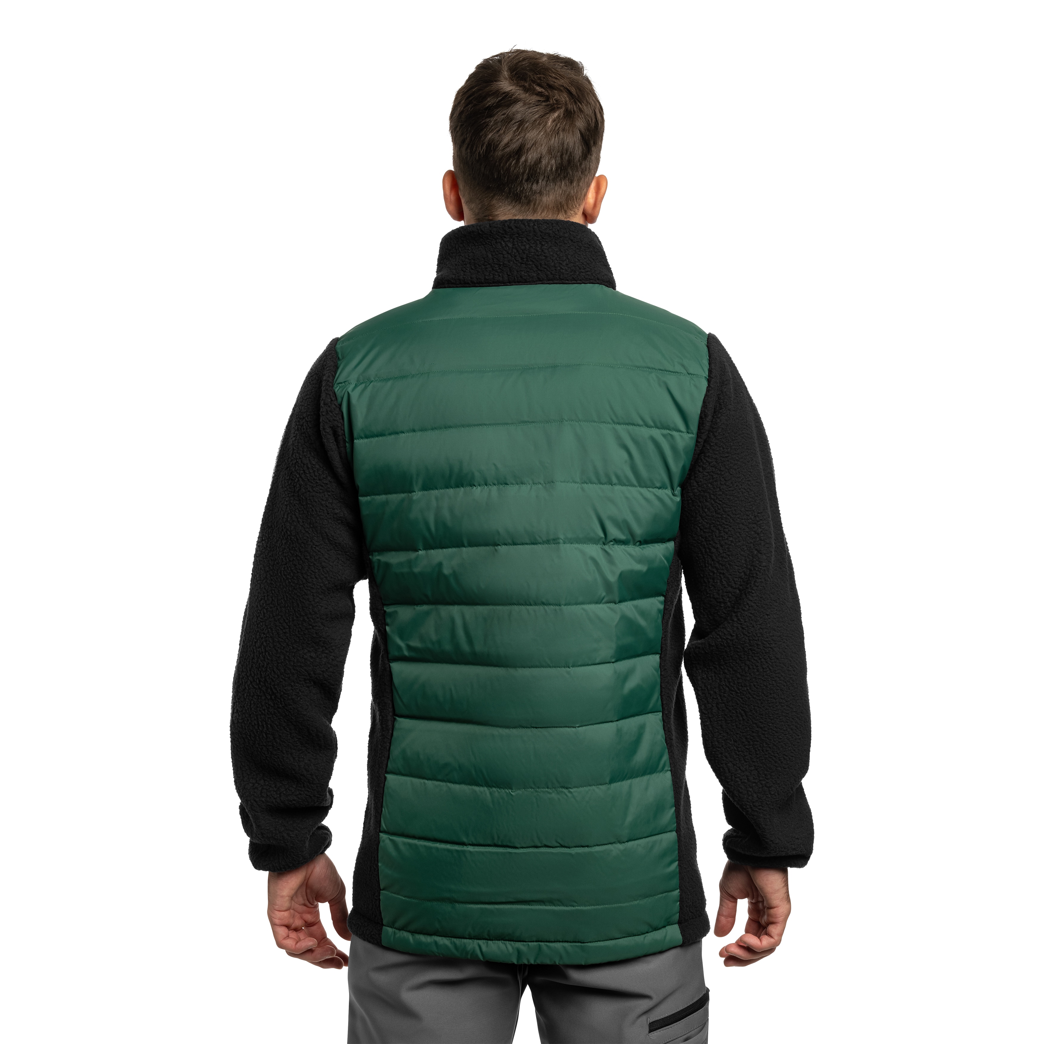 Kurtka Columbia Juniper Peak Hybrid Down Jacket - Rain Forest