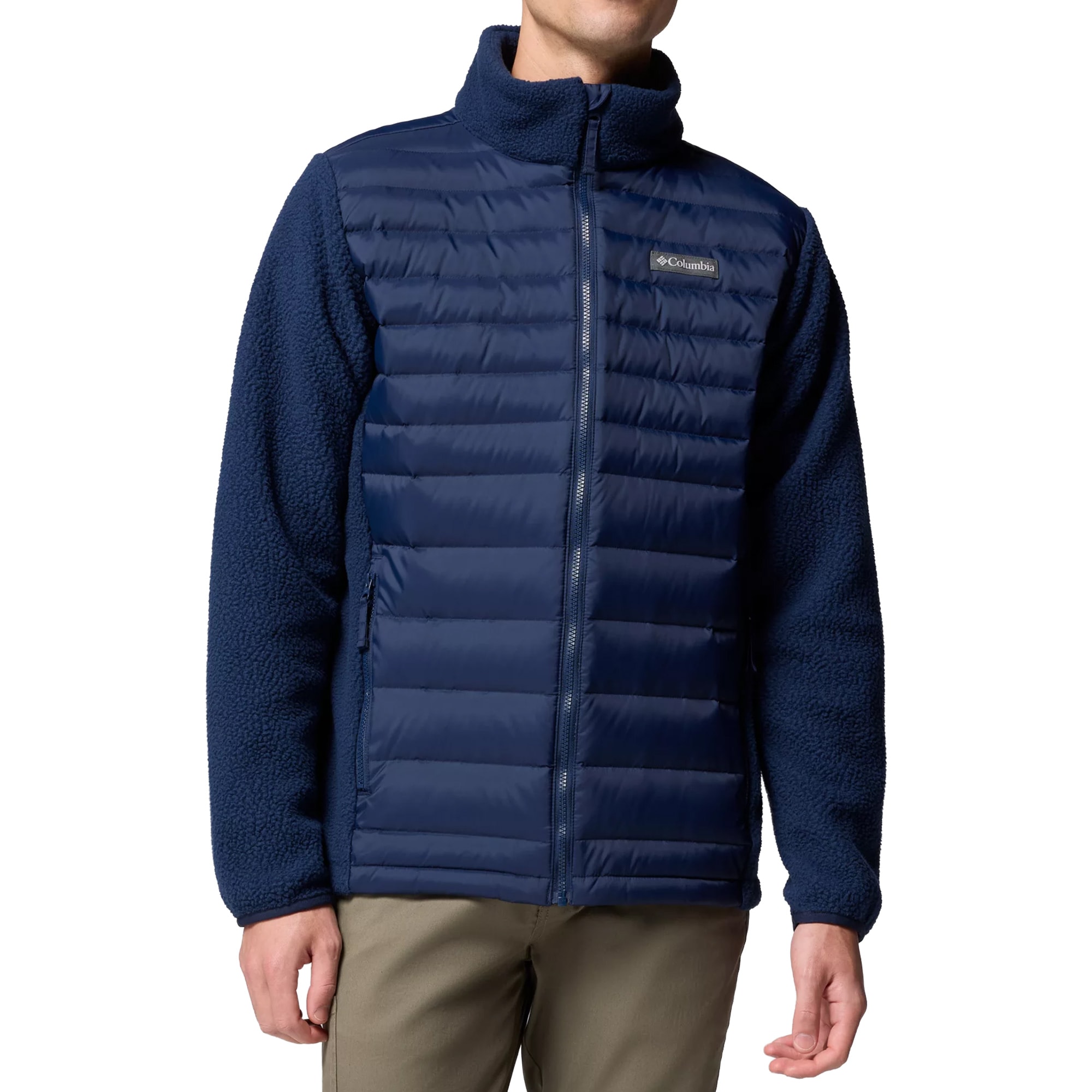 Kurtka Columbia Juniper Peak Hybrid Down Jacket - Collegiate Navy