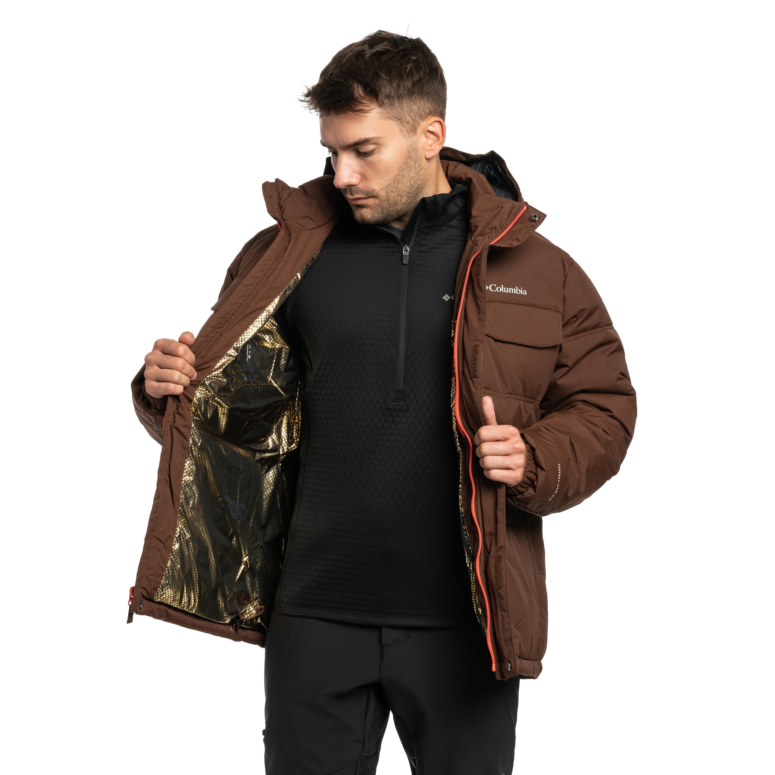 Kurtka Columbia Landroamer Puffer - Tabacco