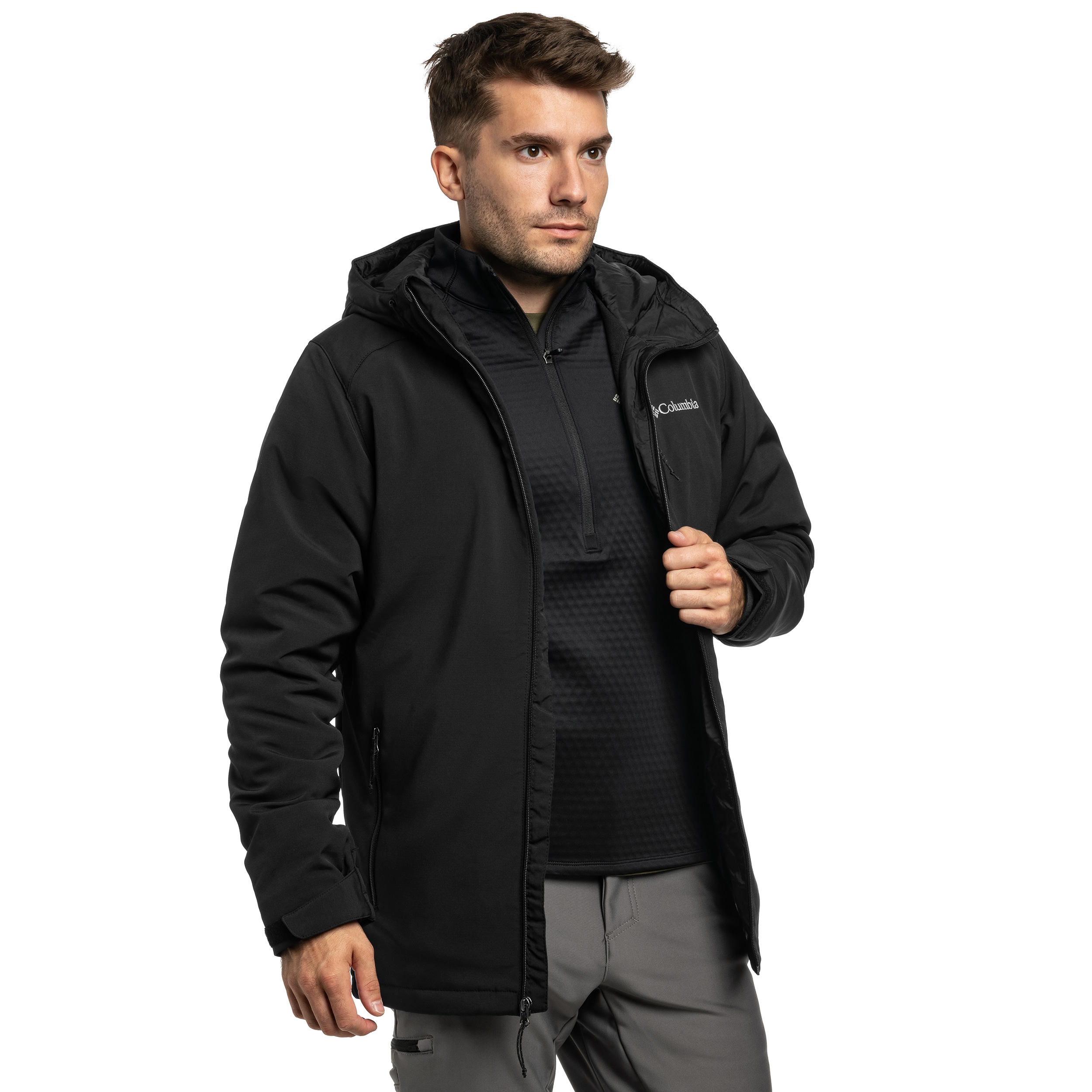 Kurtka Columbia Gate Racer II Softshell - Black