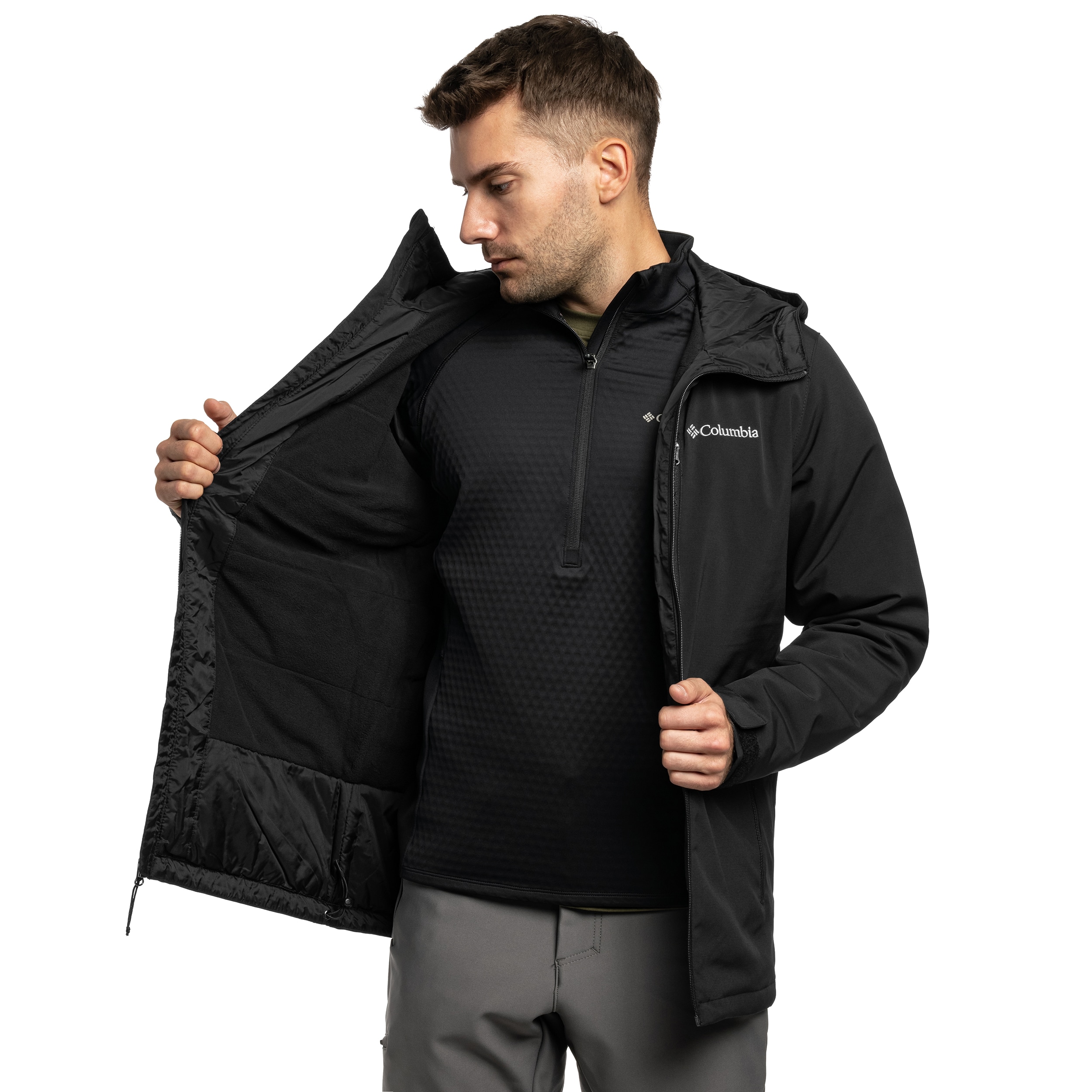 Kurtka Columbia Gate Racer II Softshell - Black
