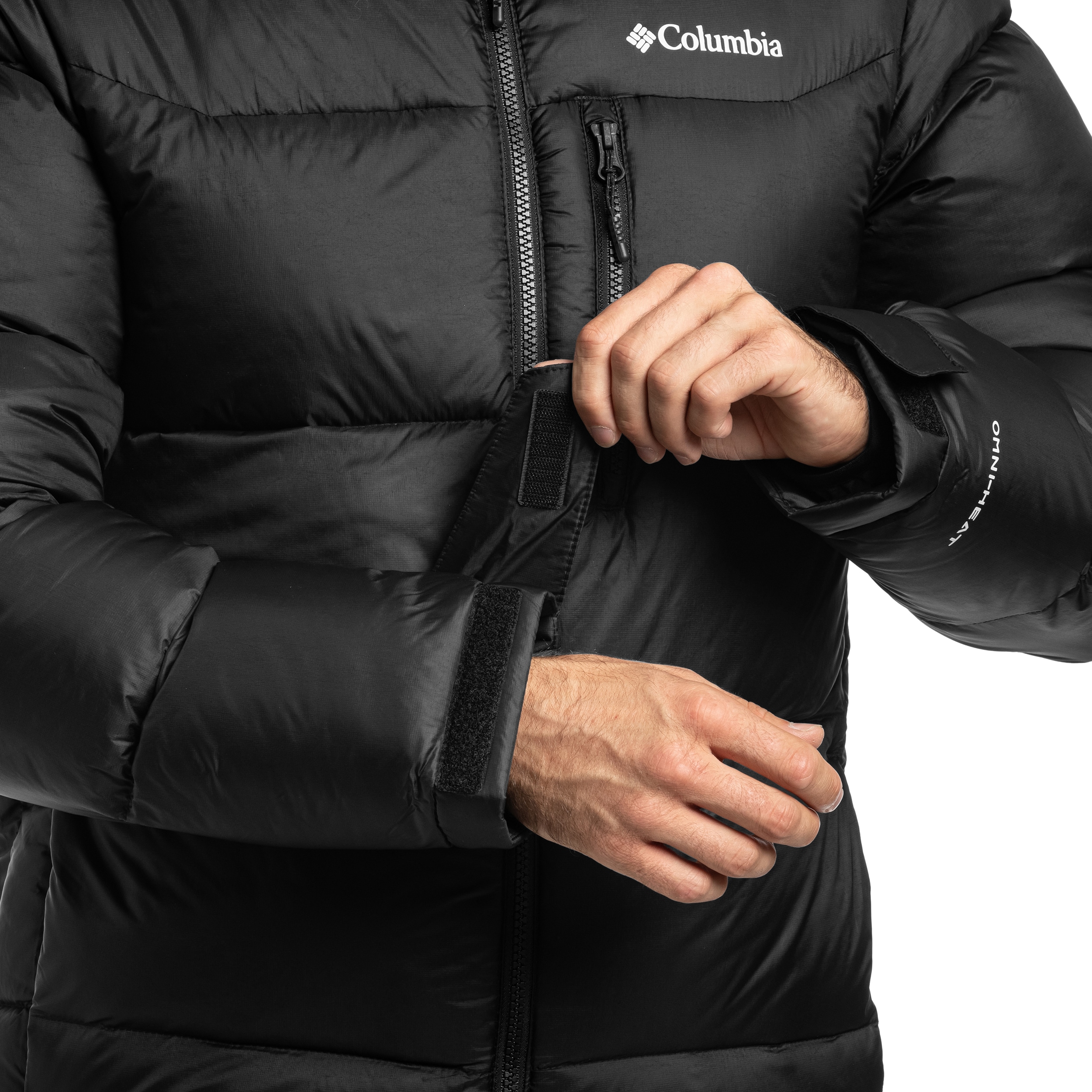 Куртка Columbia Cloudview Down Hooded Jacket - Black