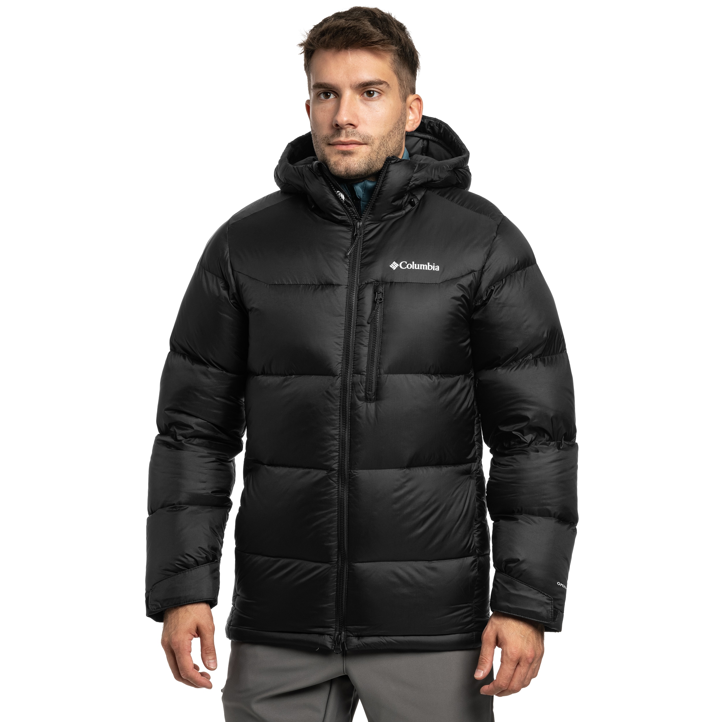 Kurtka Columbia Cloudview Down Hooded Jacket - Black