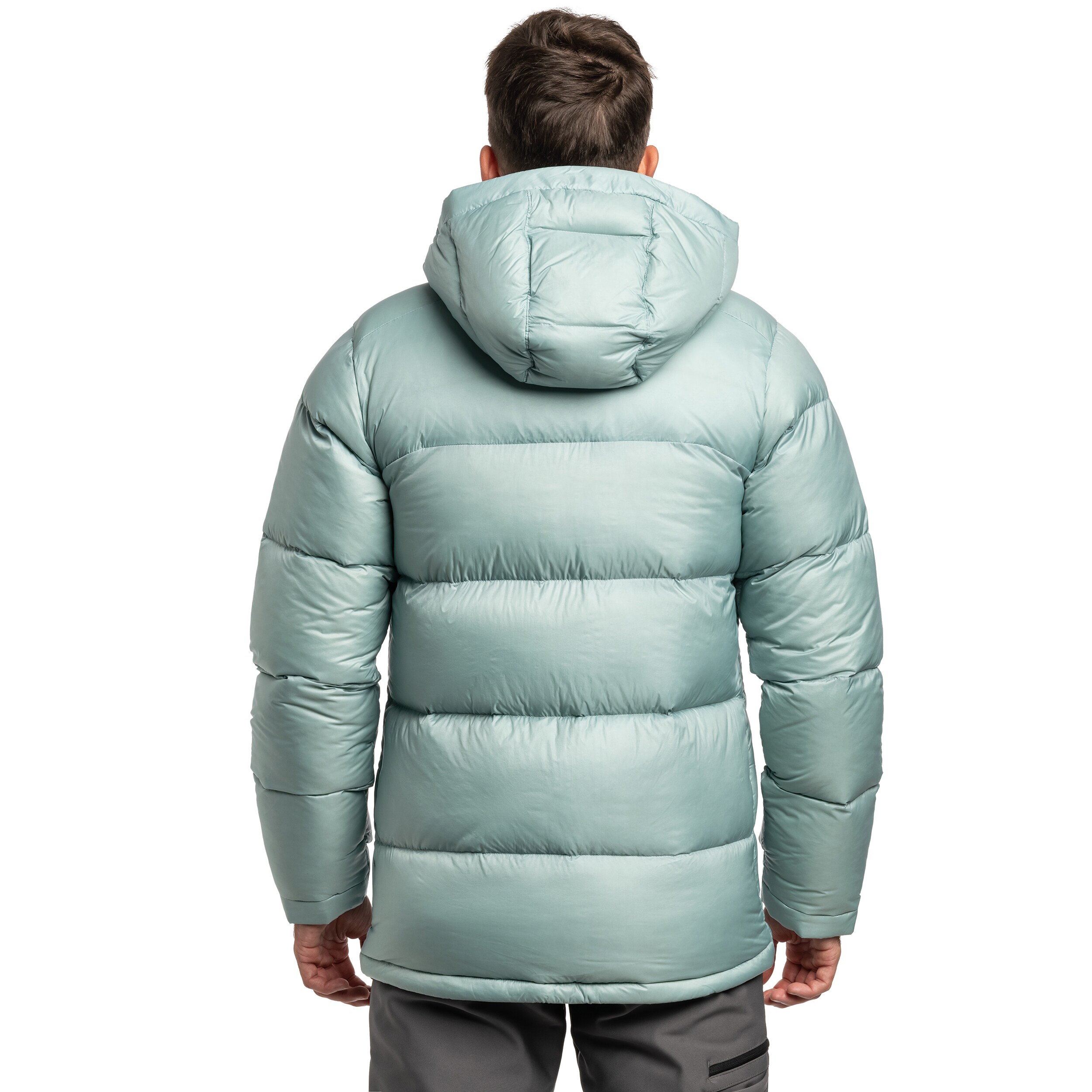 Kurtka Columbia Cloudview Down Hooded Jacket - Crushed Blue