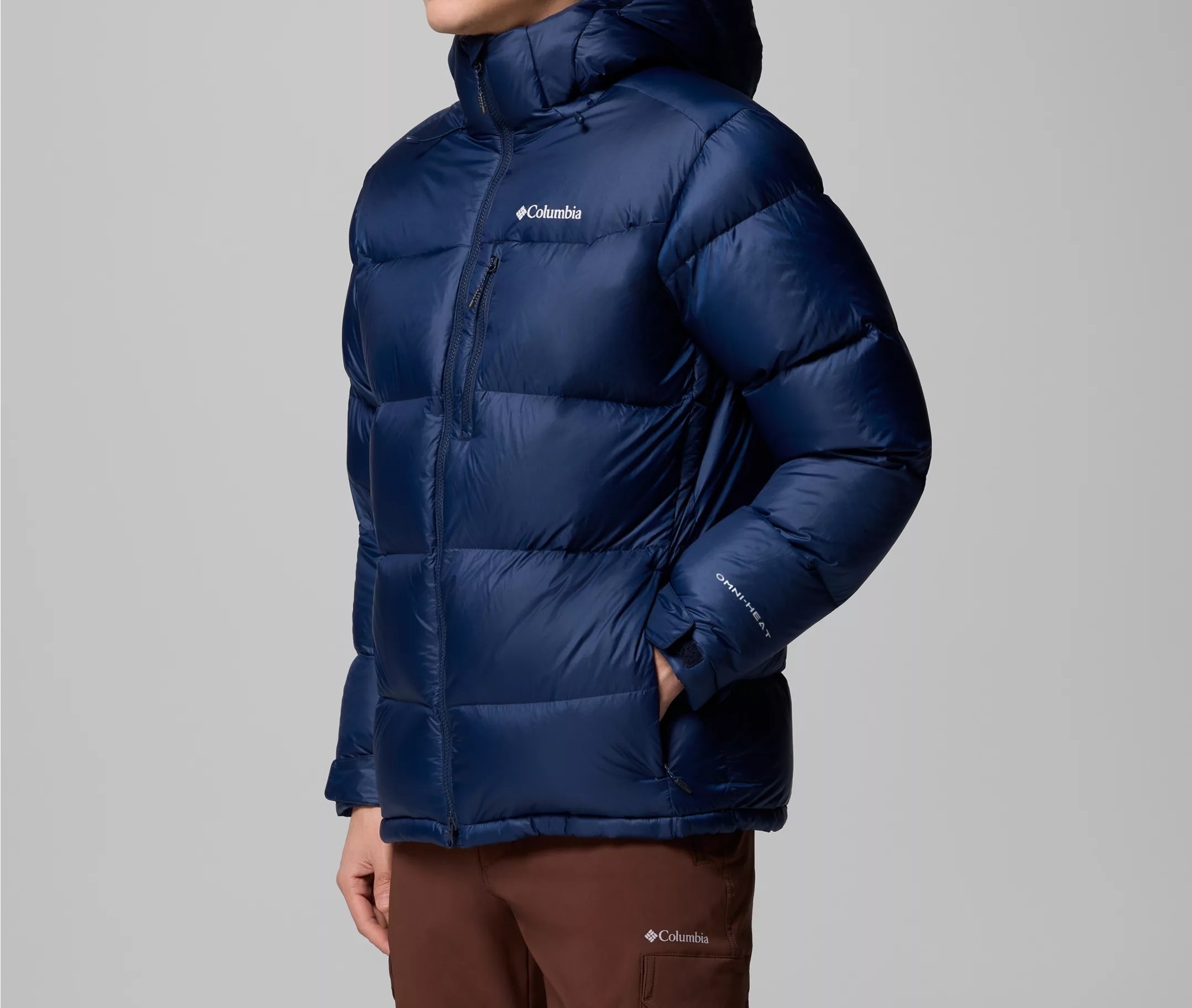 Kurtka Columbia Cloudview Down Hooded Jacket - Collegiate Navy