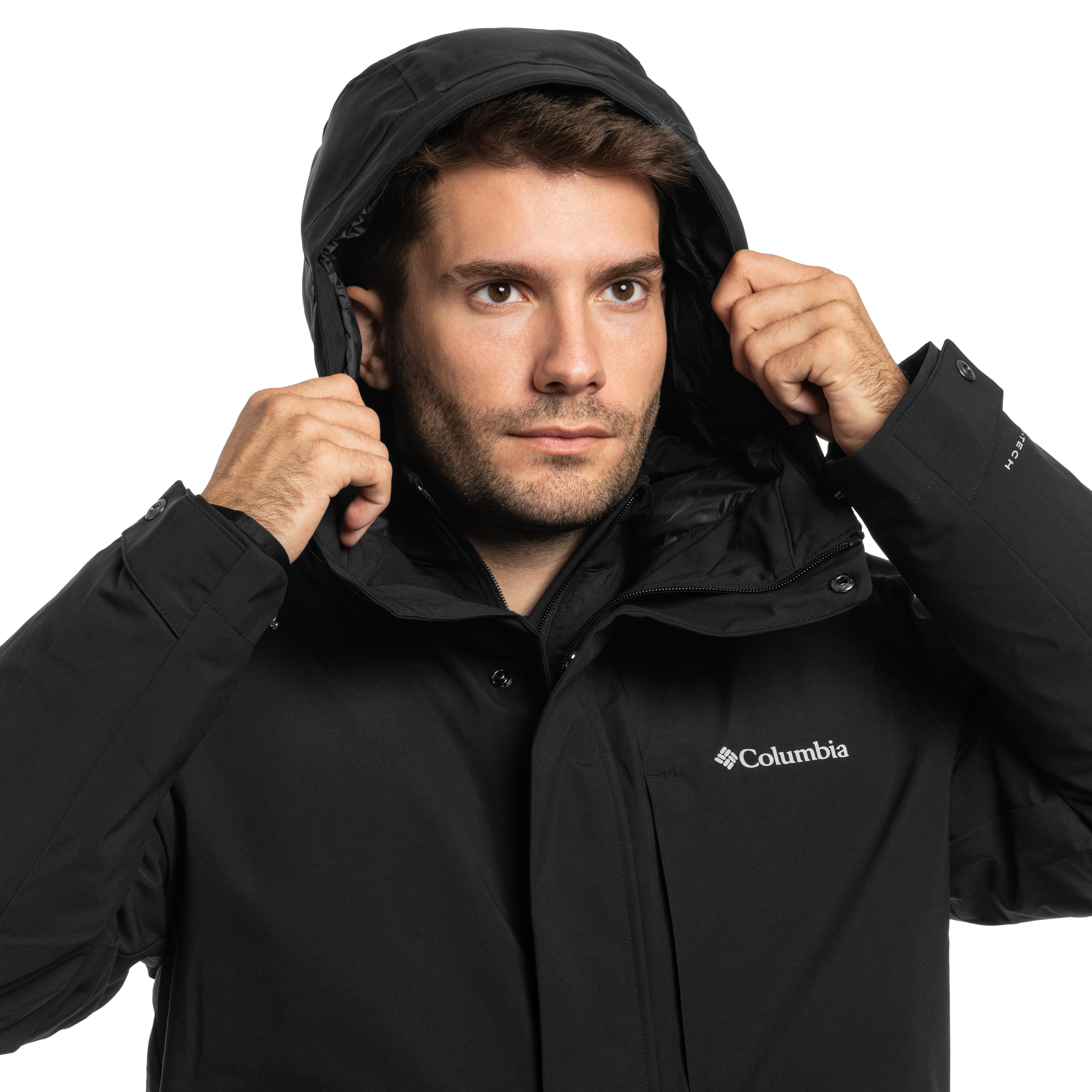 Kurtka Columbia Street Heights Waterproof Down Parka - Black