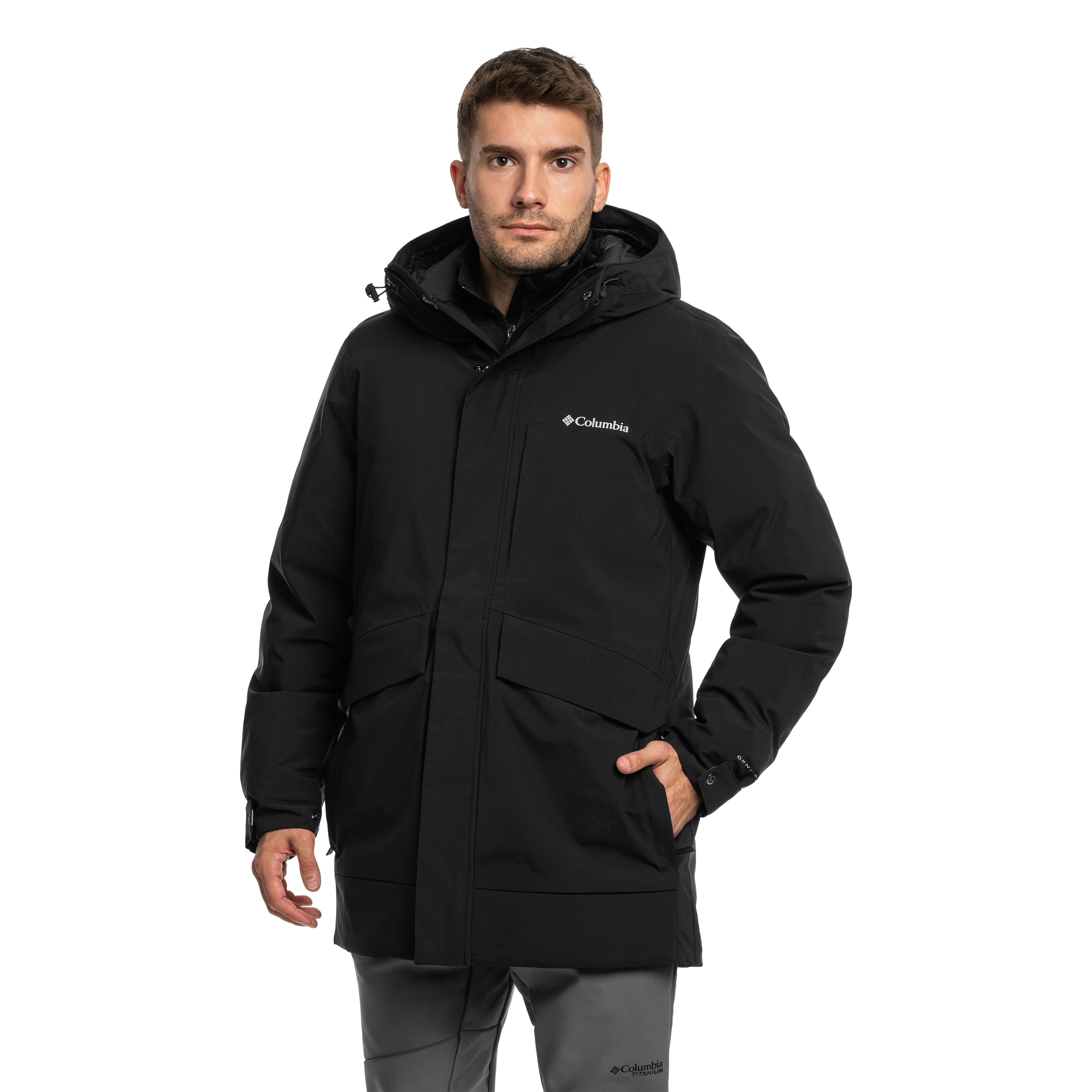 Kurtka Columbia Street Heights Waterproof Down Parka - Black