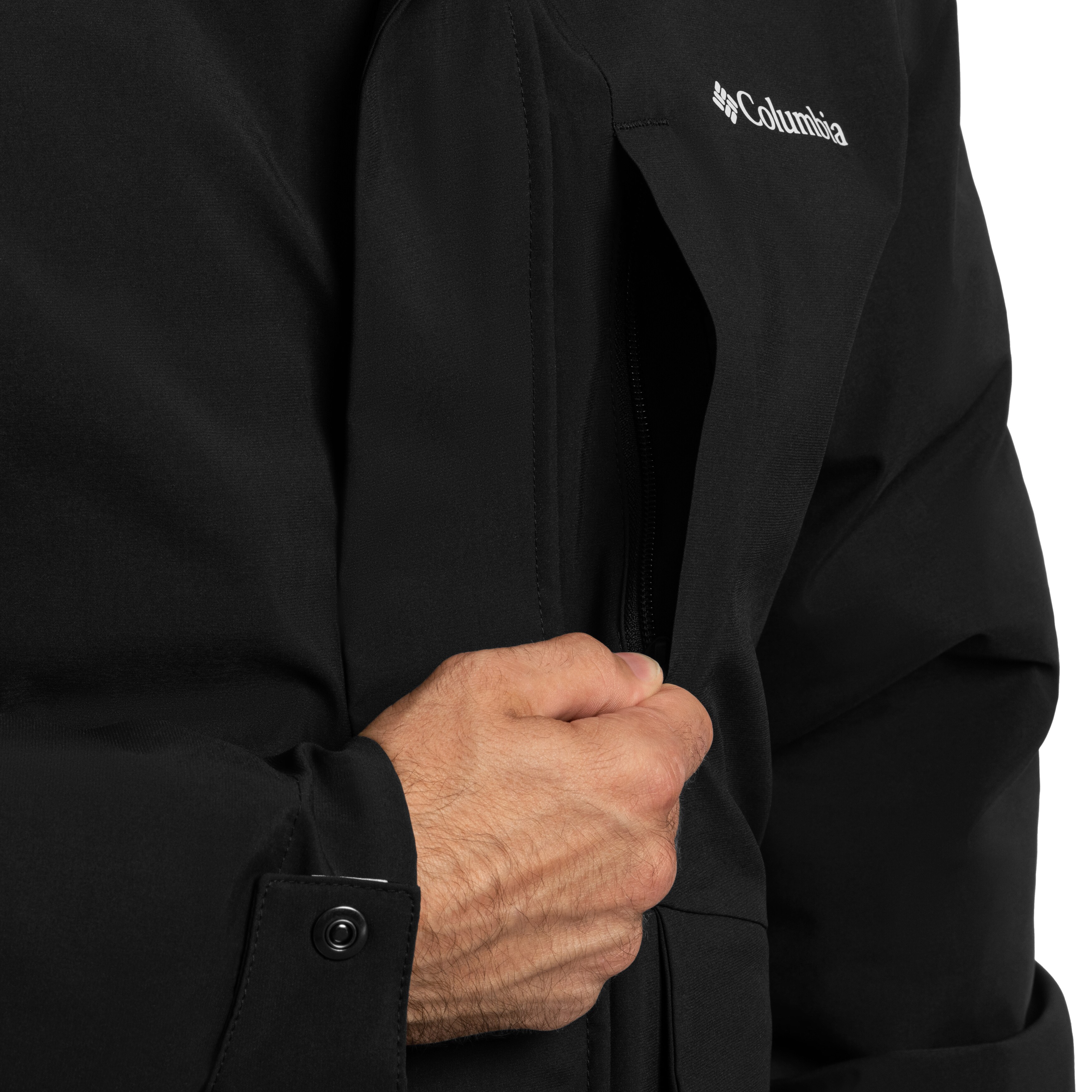 Kurtka Columbia Street Heights Waterproof Down Parka - Black