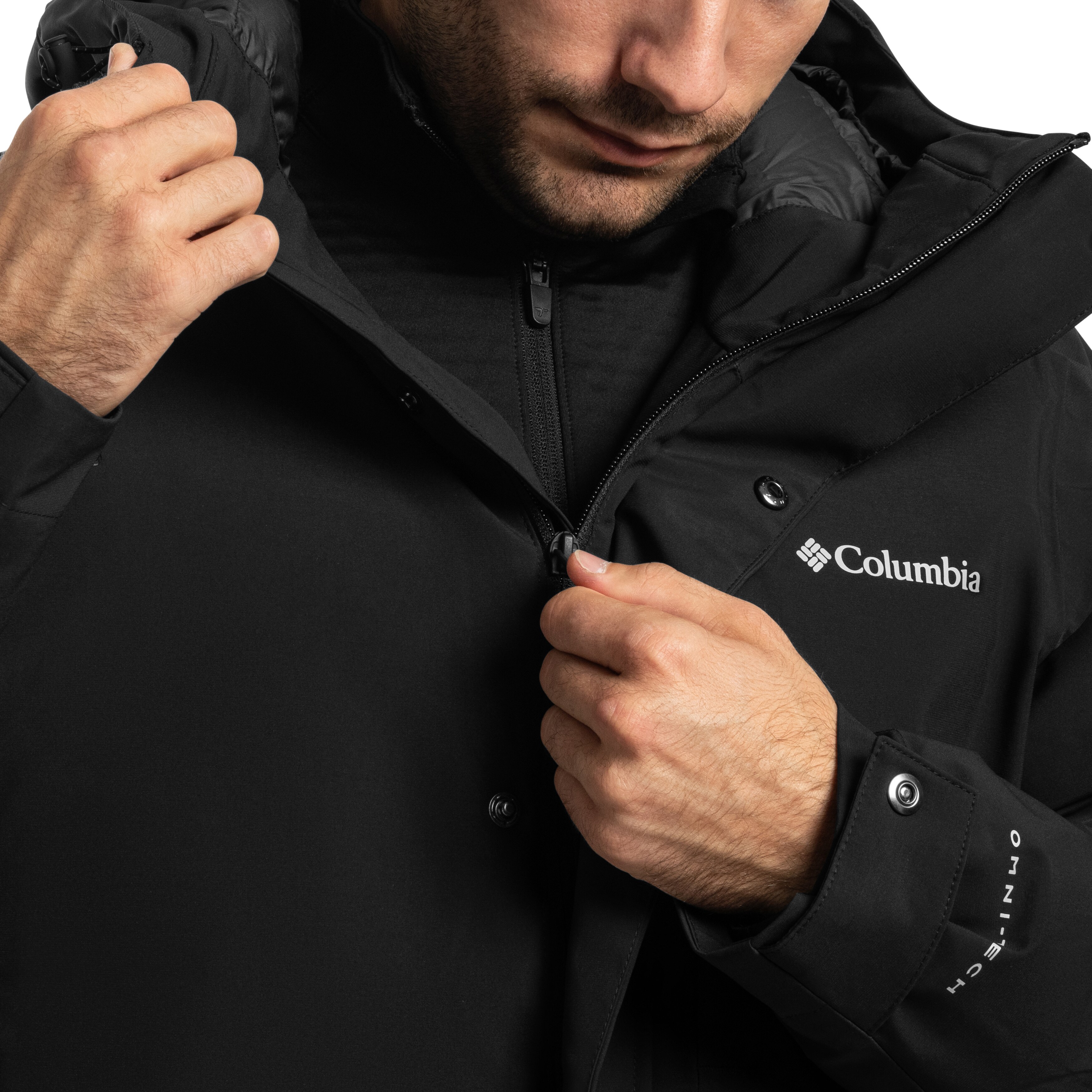 Kurtka Columbia Street Heights Waterproof Down Parka - Black