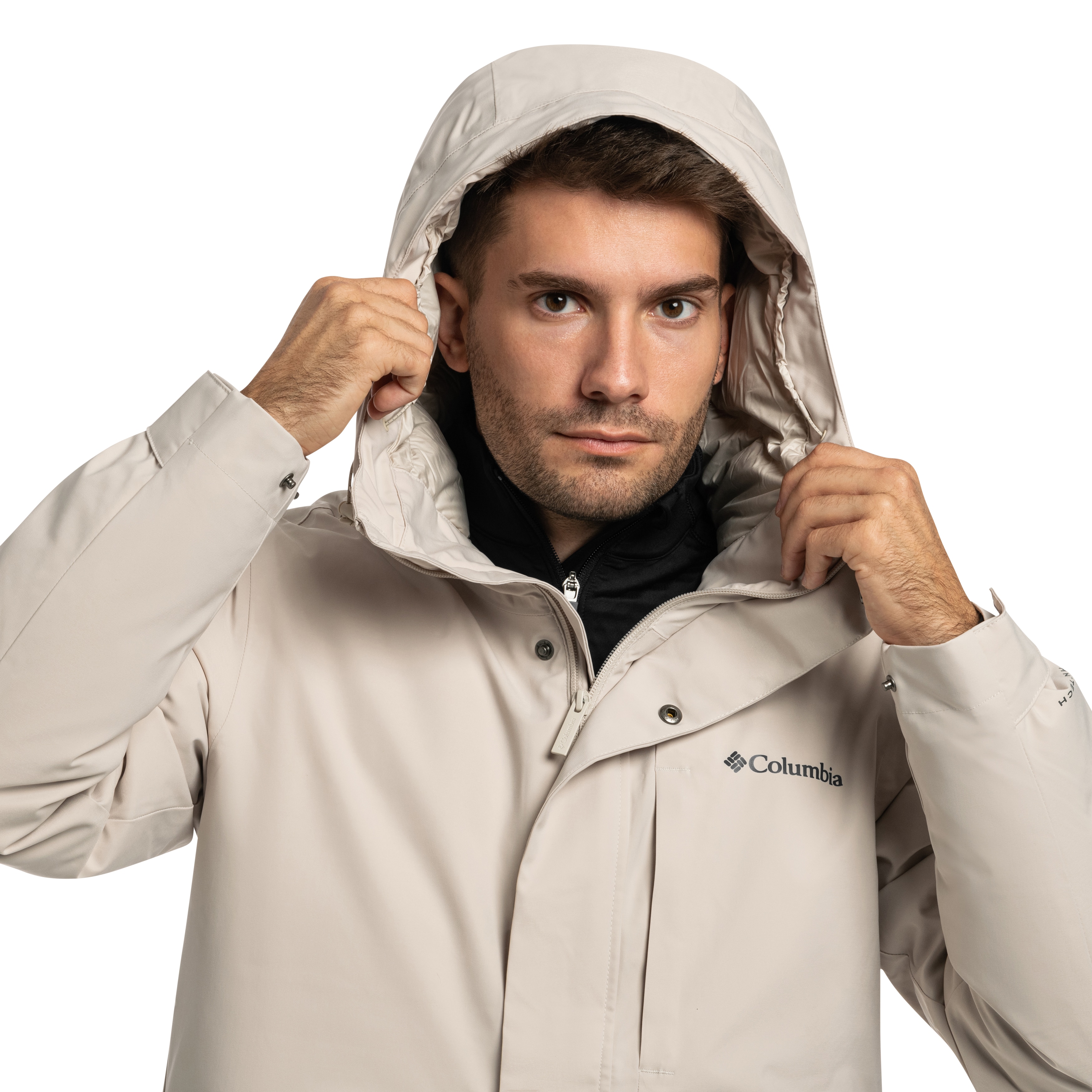 Kurtka Columbia Street Heights Waterproof Down Parka - Dark Stone