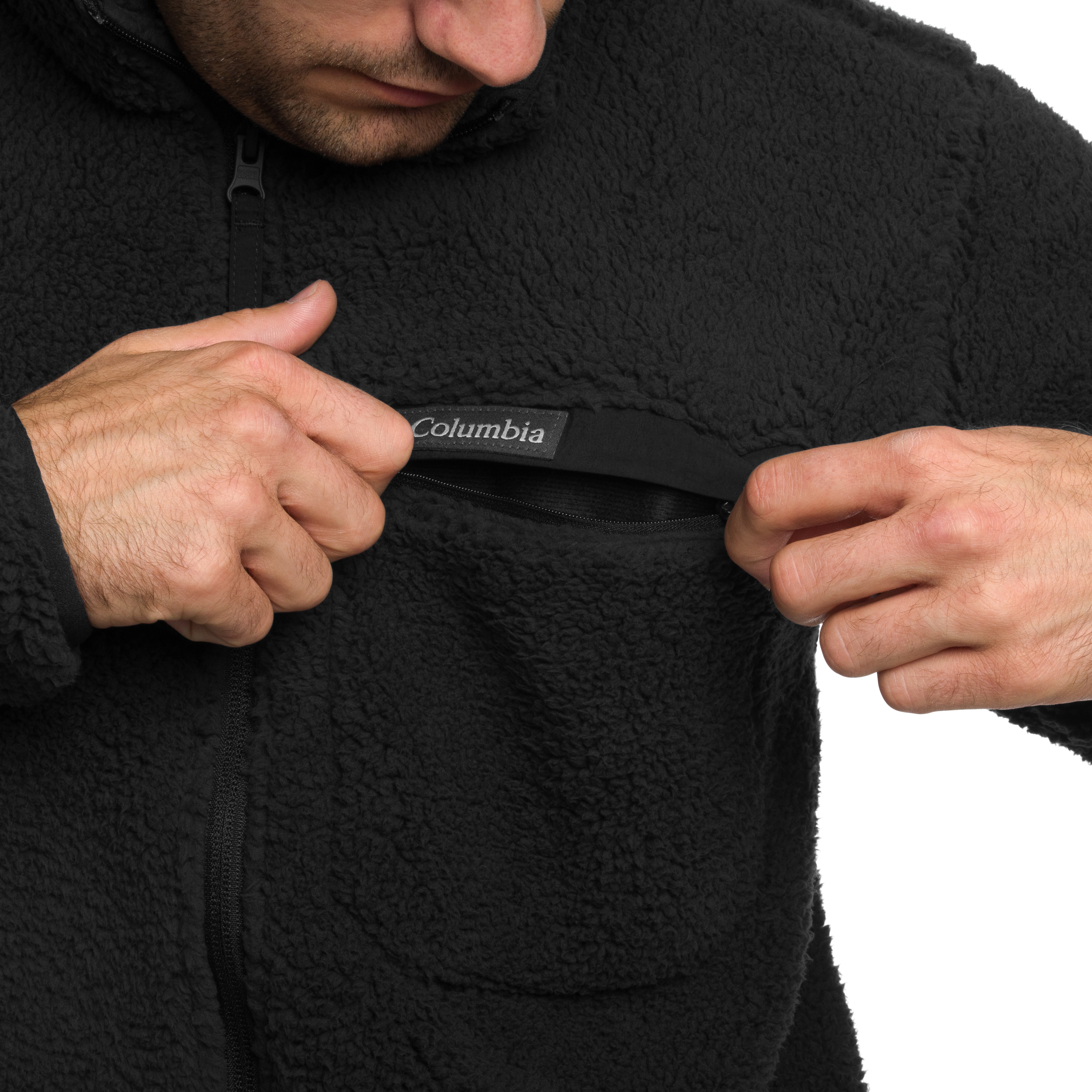 Флісова кофта Columbia Rugged Ridge - Black