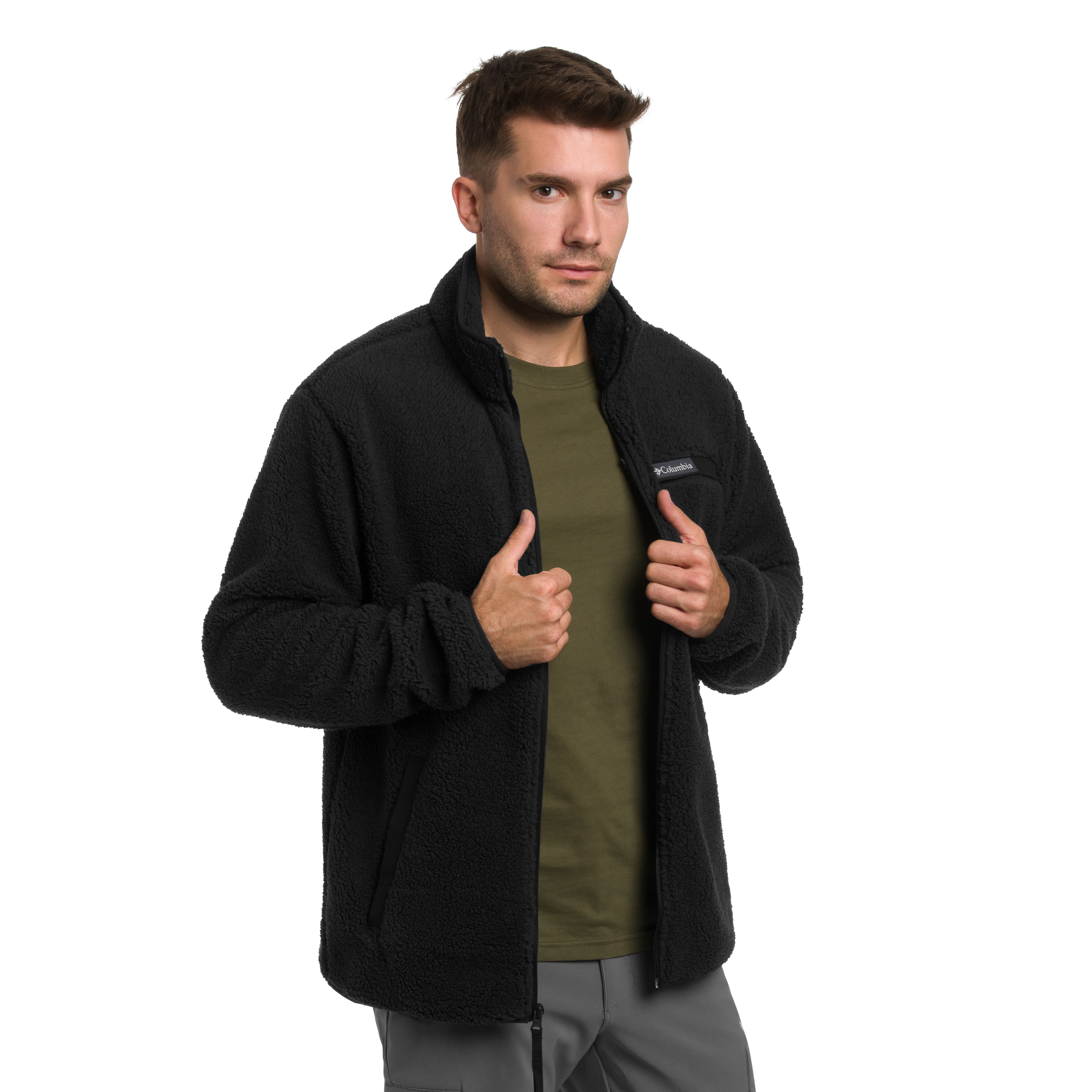 Флісова кофта Columbia Rugged Ridge - Black