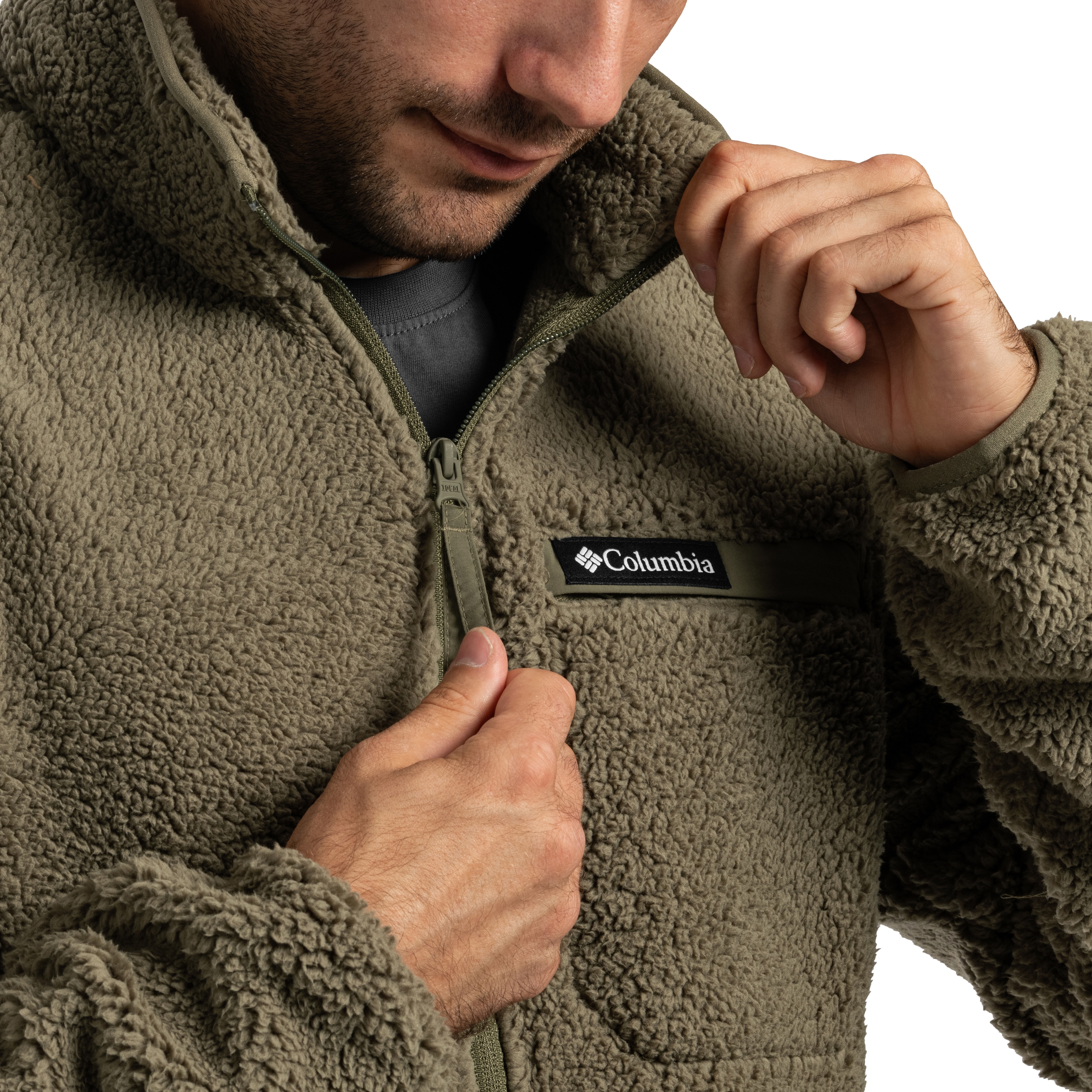 Флісова кофта Columbia Rugged Ridge - Stone Green