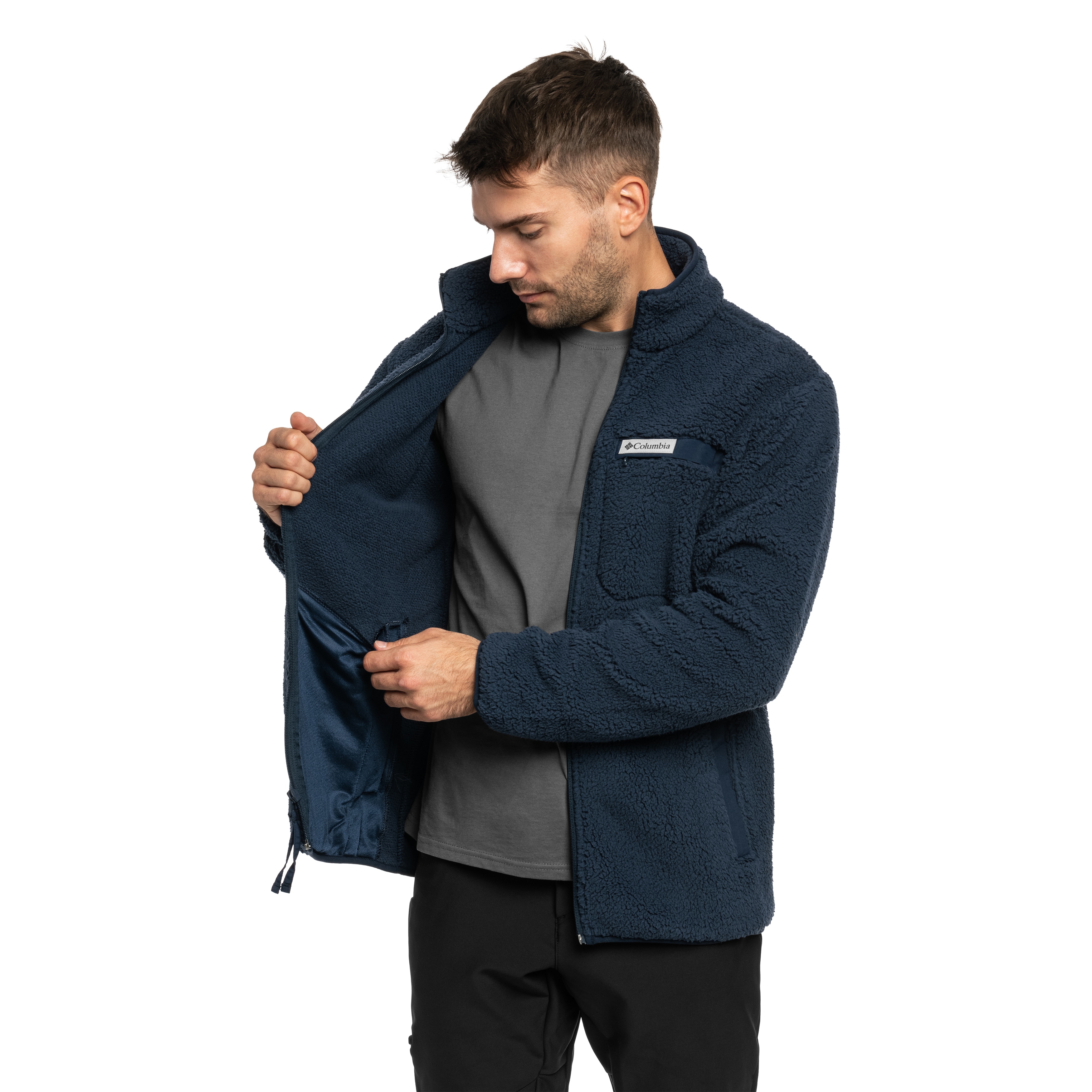 Флісова кофта Columbia Rugged Ridge - Collegiate Navy