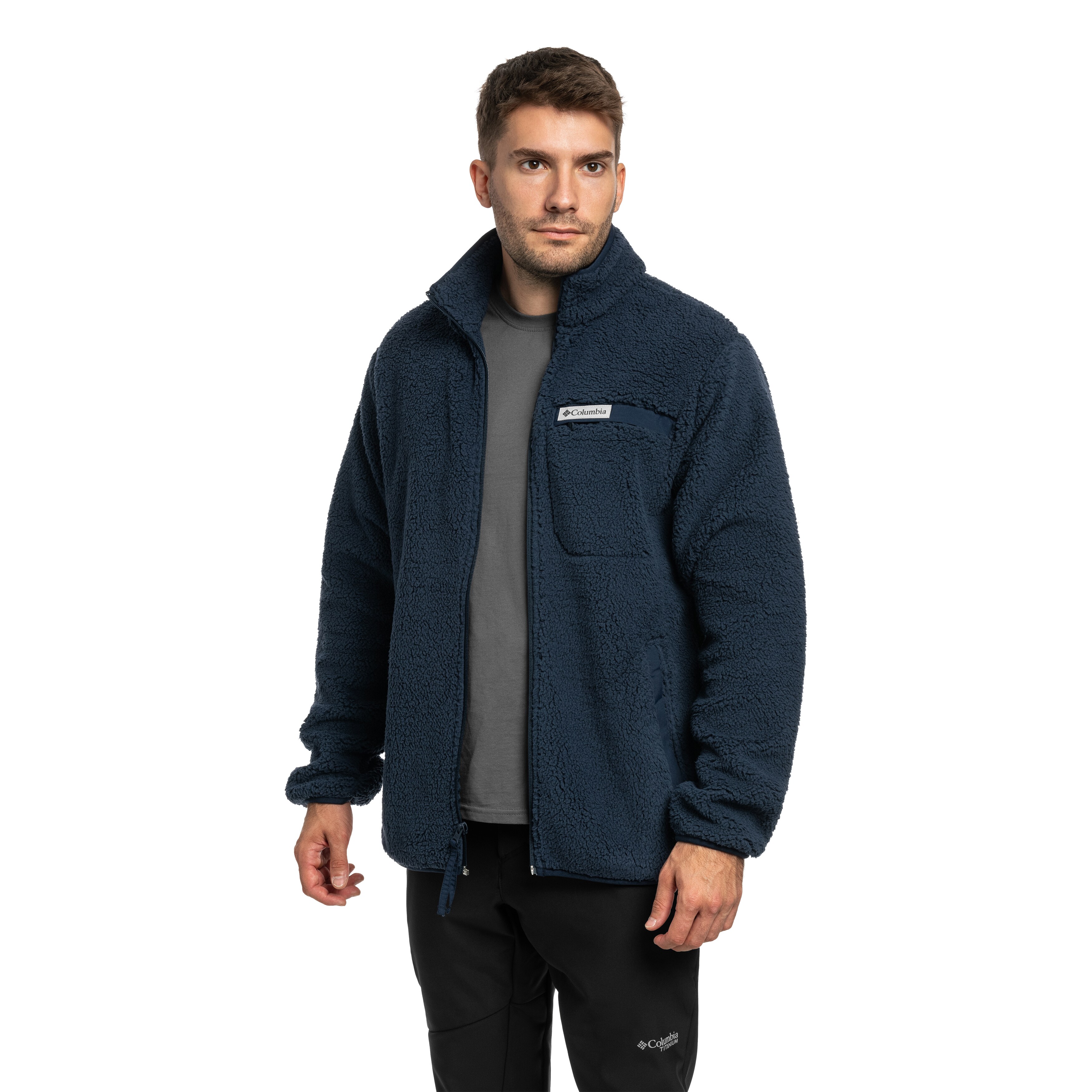 Флісова кофта Columbia Rugged Ridge - Collegiate Navy