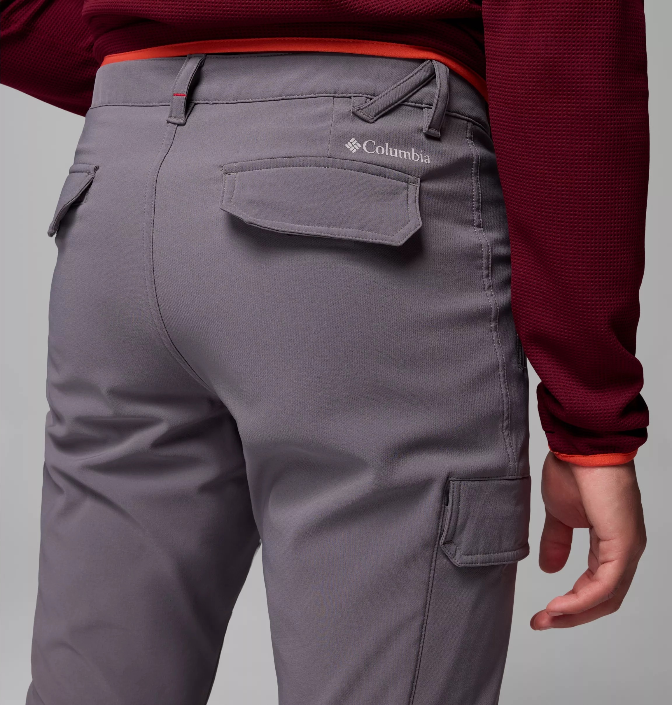Spodnie Columbia Tech Trail Utility Winter - City Grey