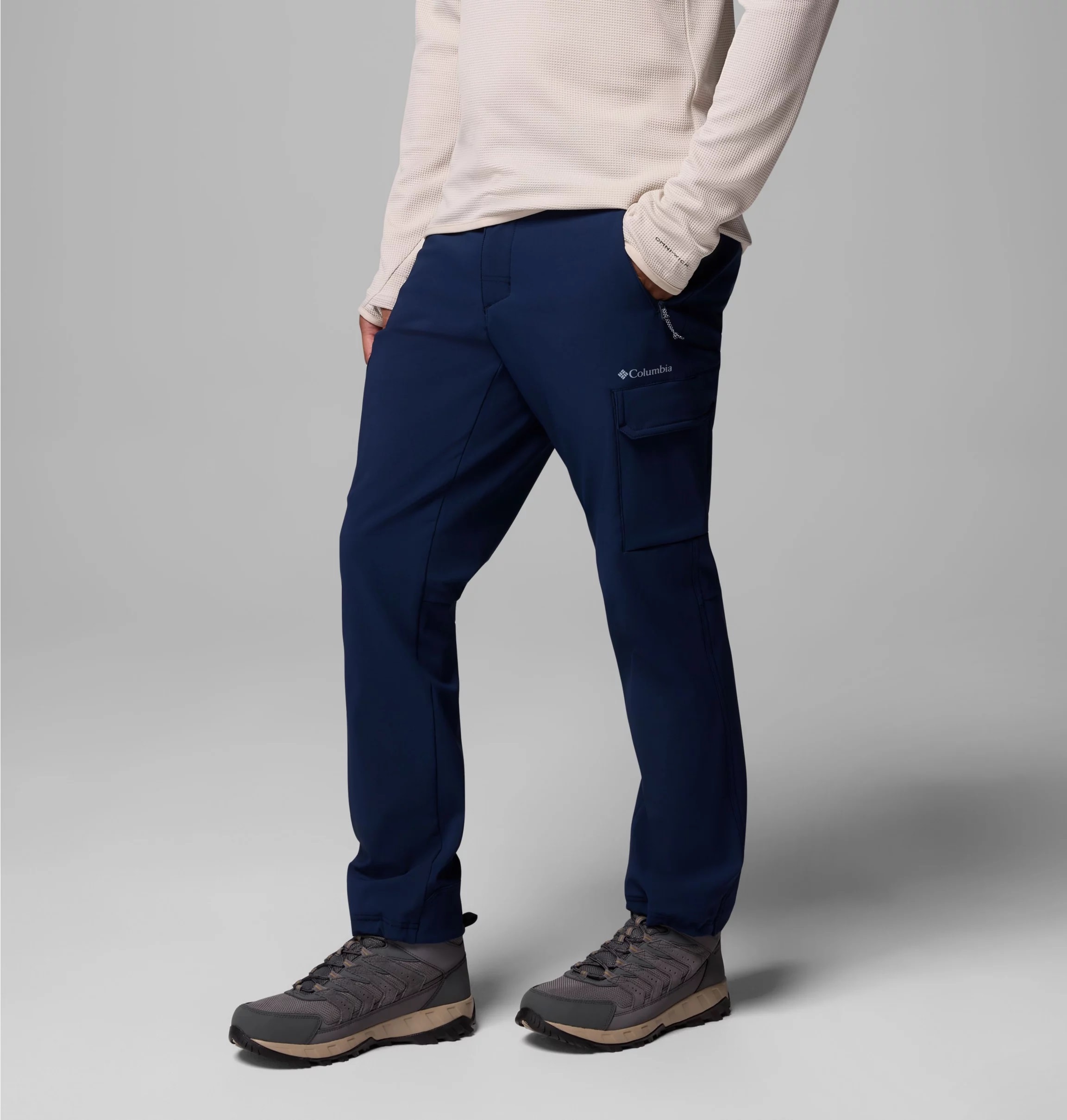 Spodnie Columbia Tech Trail Utility Winter - Collegiate Navy