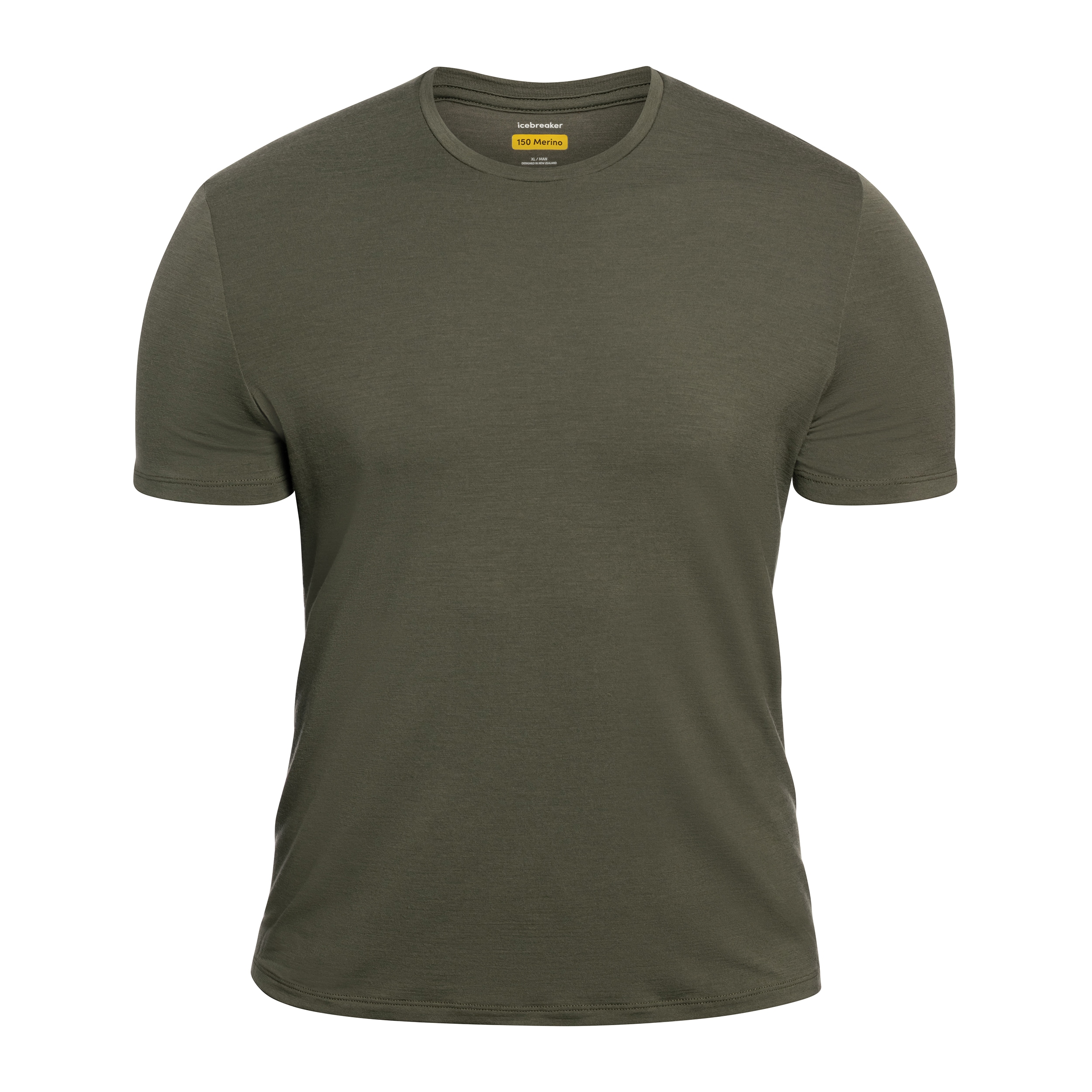 Koszulka T-Shirt Icebreaker Merino 150 Anatomica Short Sleeve Crew - Loden