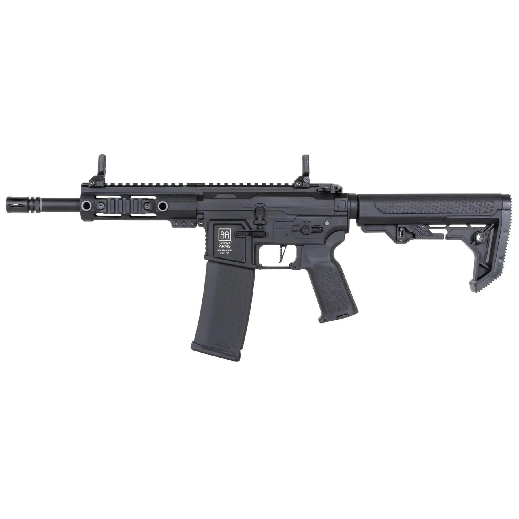 Штурмова гвинтівка AEG Specna Arms SA-F04-RL Flex BLDC Light Ops Stock HAL ETU Gen. 2 - Black