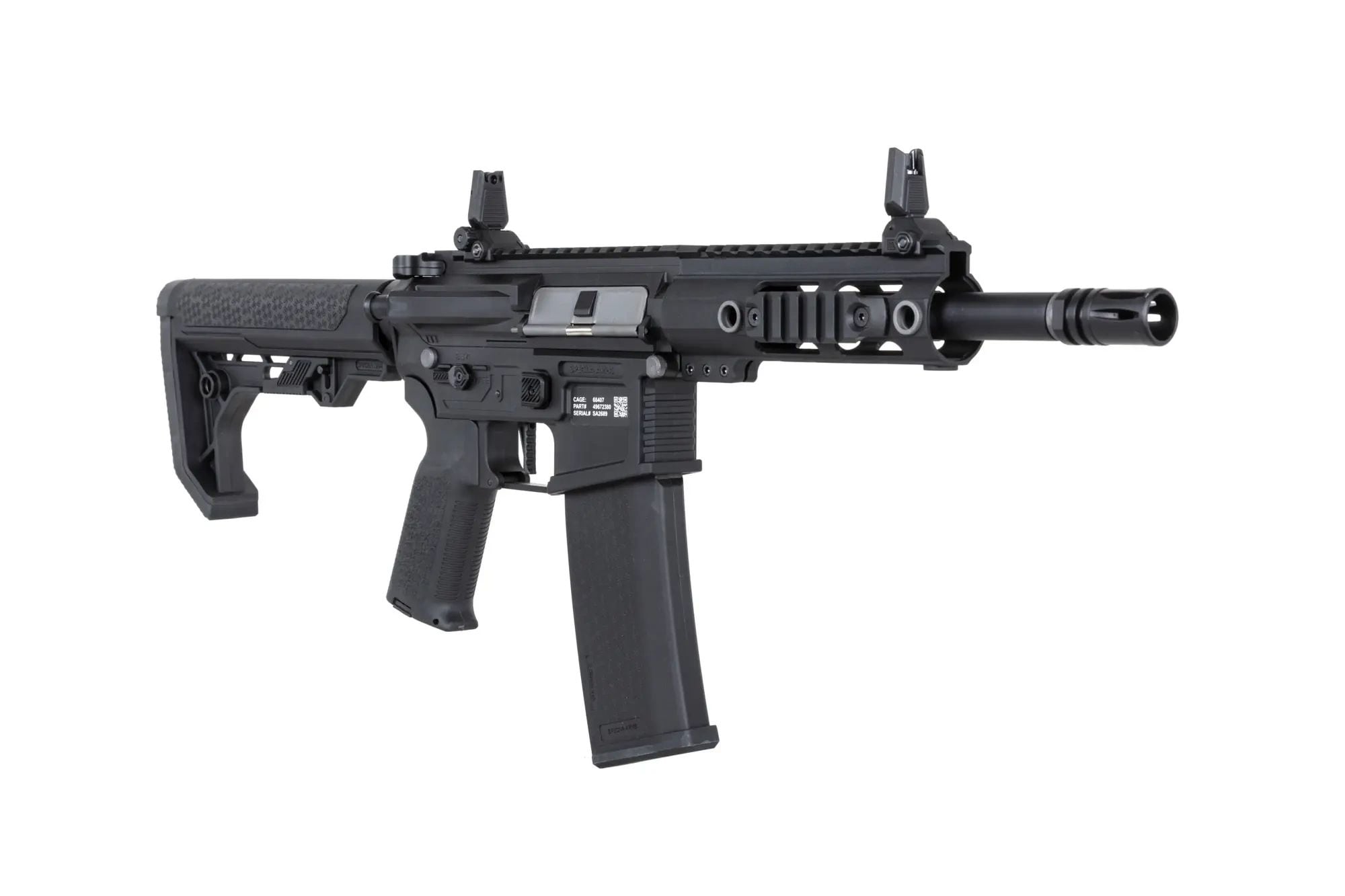 Штурмова гвинтівка AEG Specna Arms SA-F04-RL Flex BLDC Light Ops Stock HAL ETU Gen. 2 - Black
