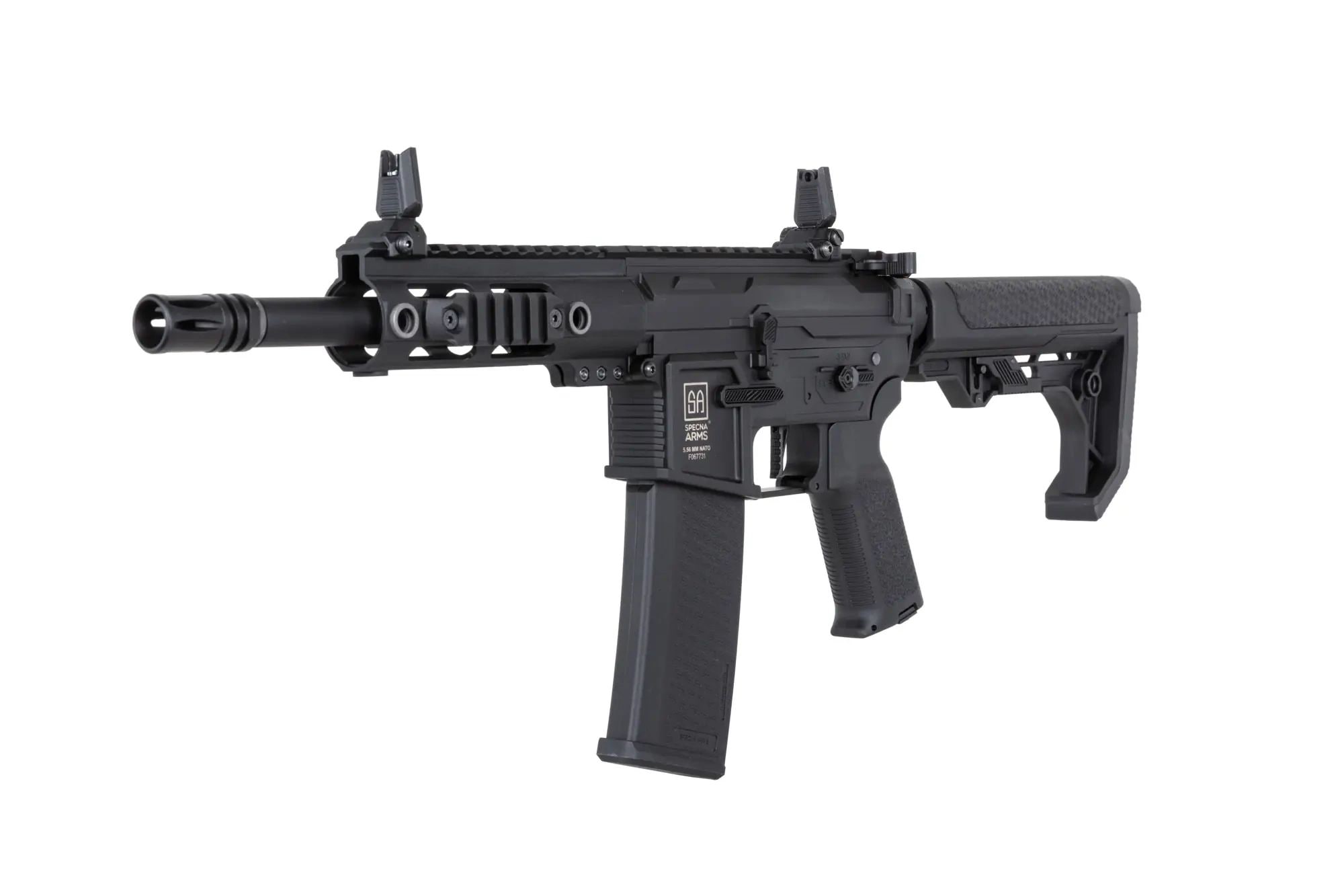 Штурмова гвинтівка AEG Specna Arms SA-F04-RL Flex BLDC Light Ops Stock HAL ETU Gen. 2 - Black