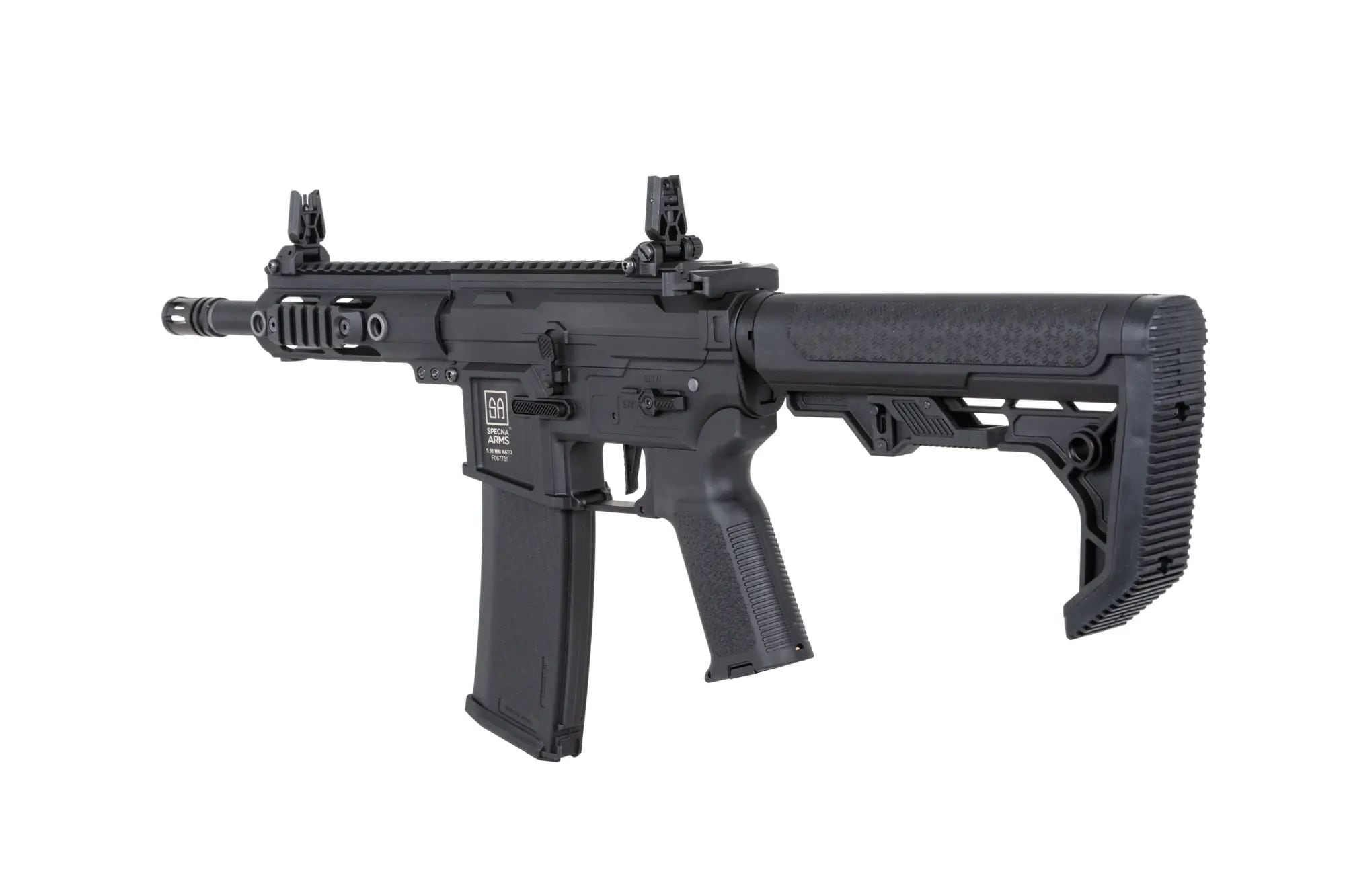 Штурмова гвинтівка AEG Specna Arms SA-F04-RL Flex BLDC Light Ops Stock HAL ETU Gen. 2 - Black