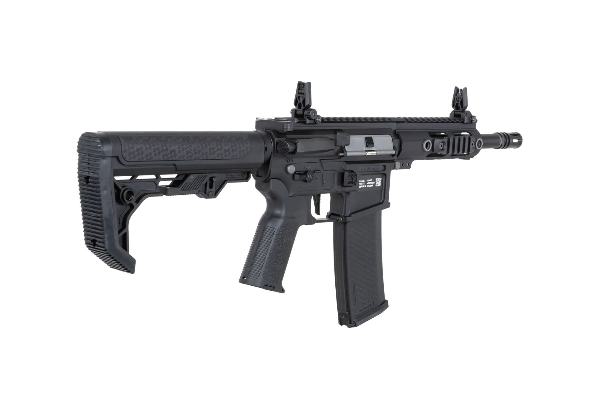 Штурмова гвинтівка AEG Specna Arms SA-F04-RL Flex BLDC Light Ops Stock HAL ETU Gen. 2 - Black