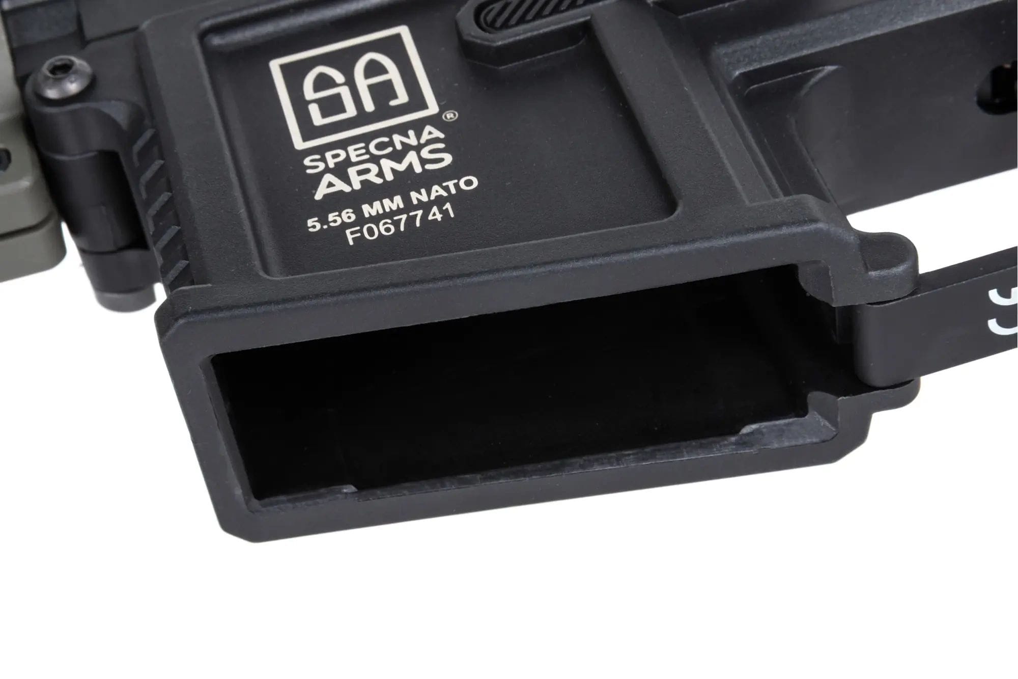 Штурмова гвинтівка AEG Specna Arms SA-F04-RL Flex BLDC Light Ops Stock HAL ETU Gen. 2 - Olive
