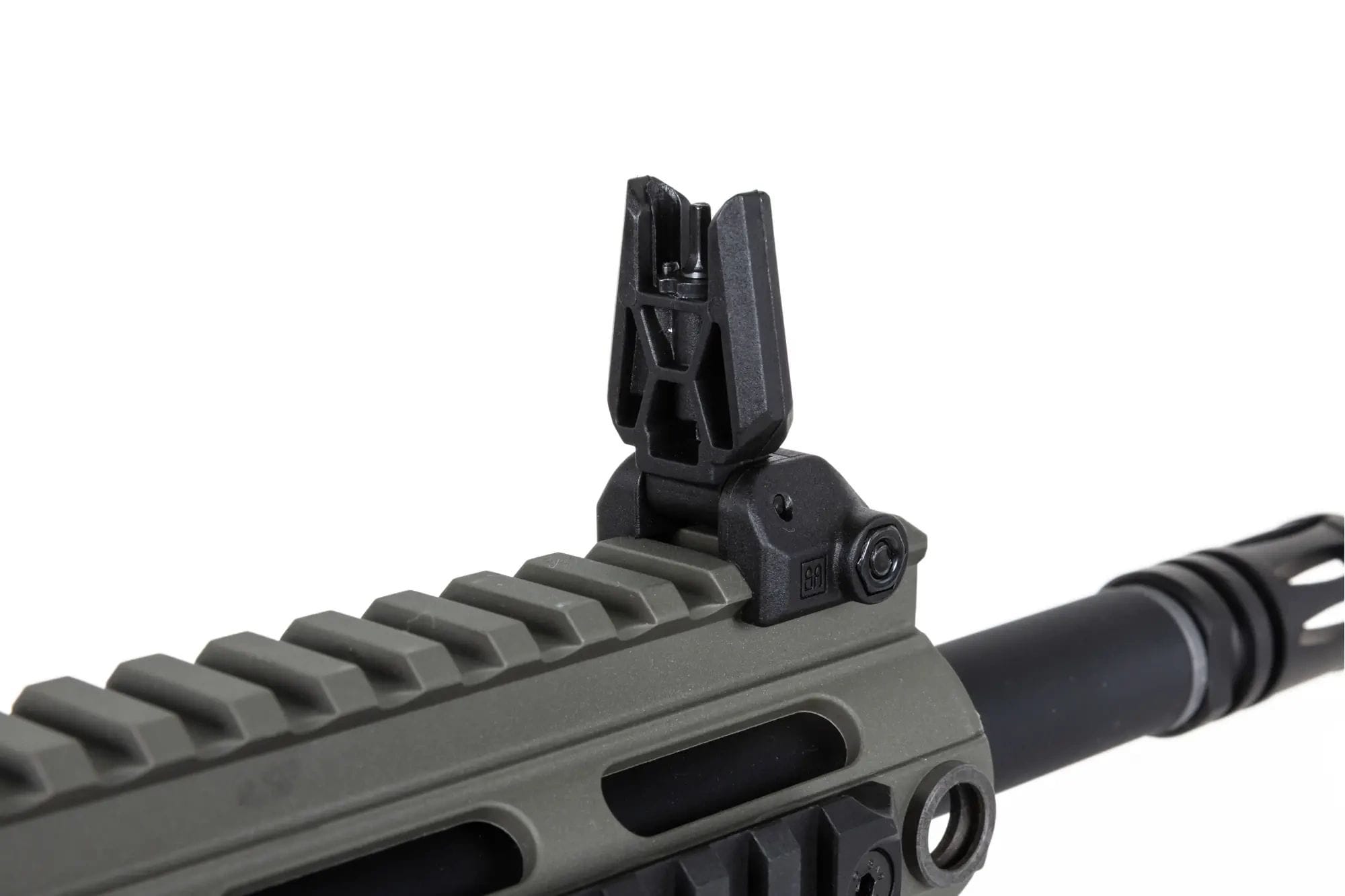 Штурмова гвинтівка AEG Specna Arms SA-F04-RL Flex BLDC Light Ops Stock HAL ETU Gen. 2 - Olive