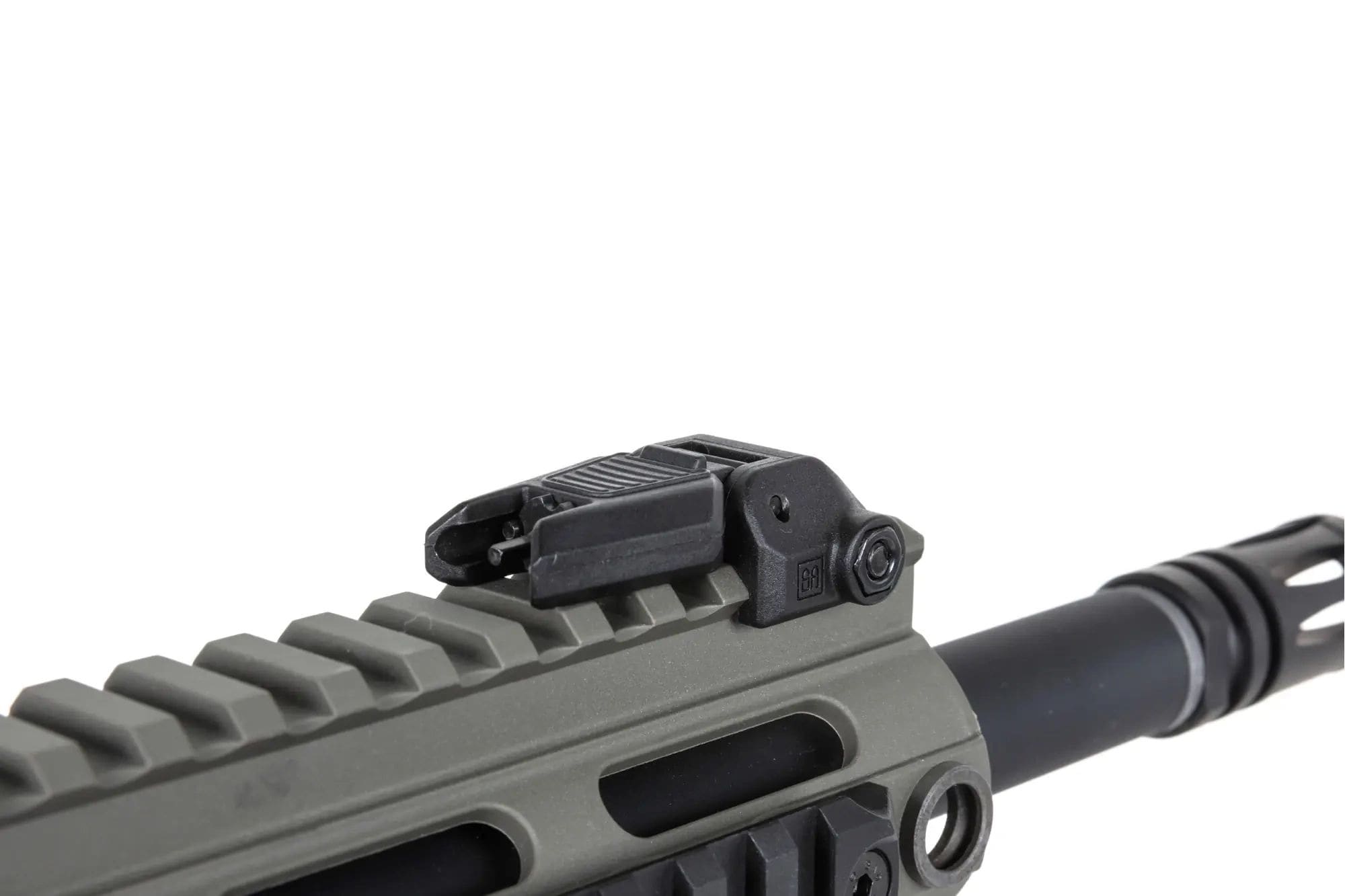 Штурмова гвинтівка AEG Specna Arms SA-F04-RL Flex BLDC Light Ops Stock HAL ETU Gen. 2 - Olive