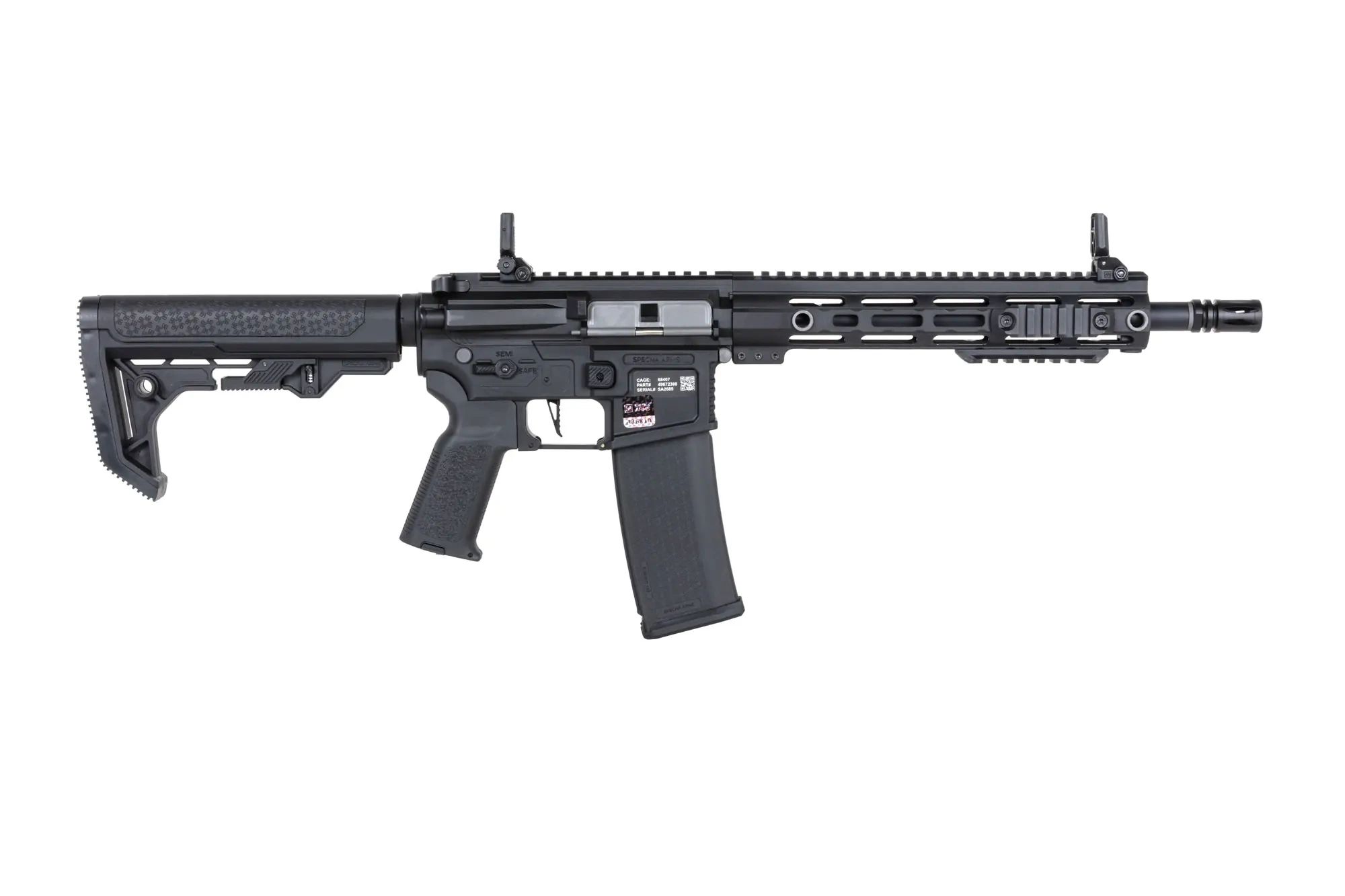 Штурмова гвинтівка AEG Specna Arms SA-F05-RL Flex BLDC Light Ops Stock HAL ETU Gen. 2 - Black