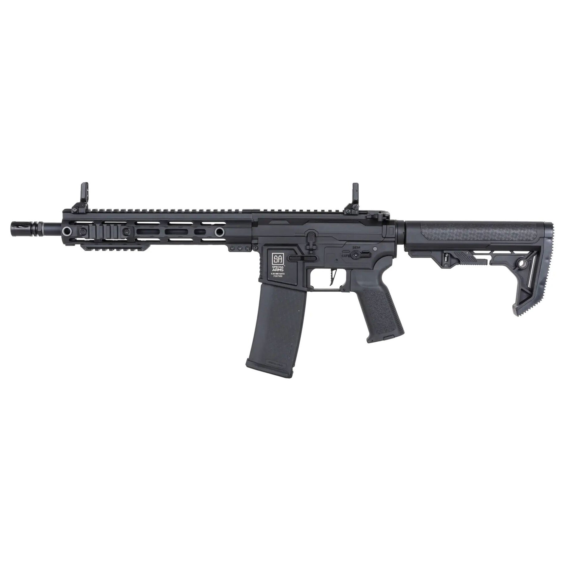 Штурмова гвинтівка AEG Specna Arms SA-F05-RL Flex BLDC Light Ops Stock HAL ETU Gen. 2 - Black
