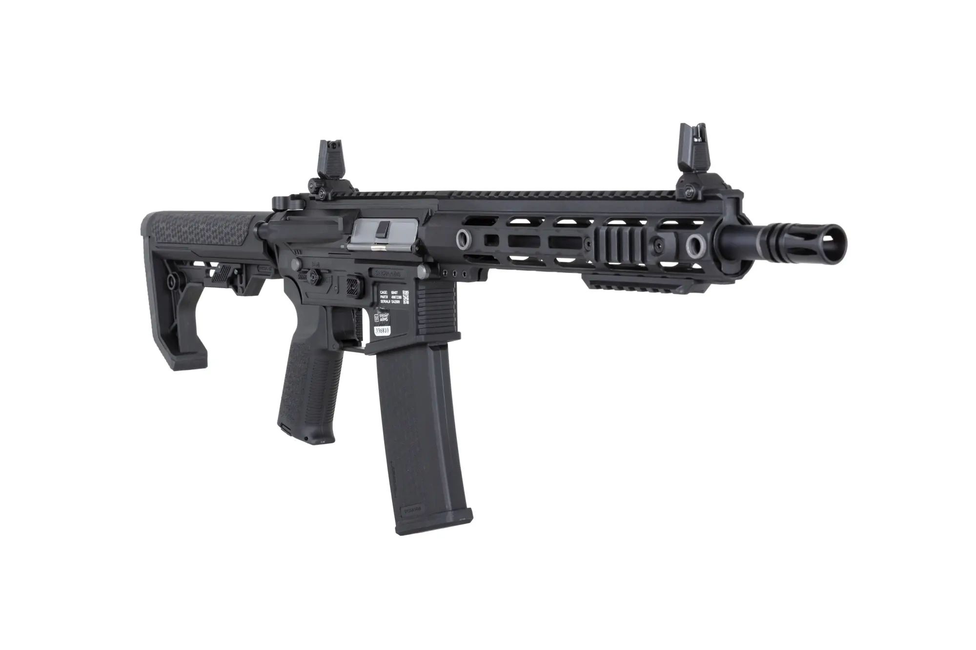 Штурмова гвинтівка AEG Specna Arms SA-F05-RL Flex BLDC Light Ops Stock HAL ETU Gen. 2 - Black