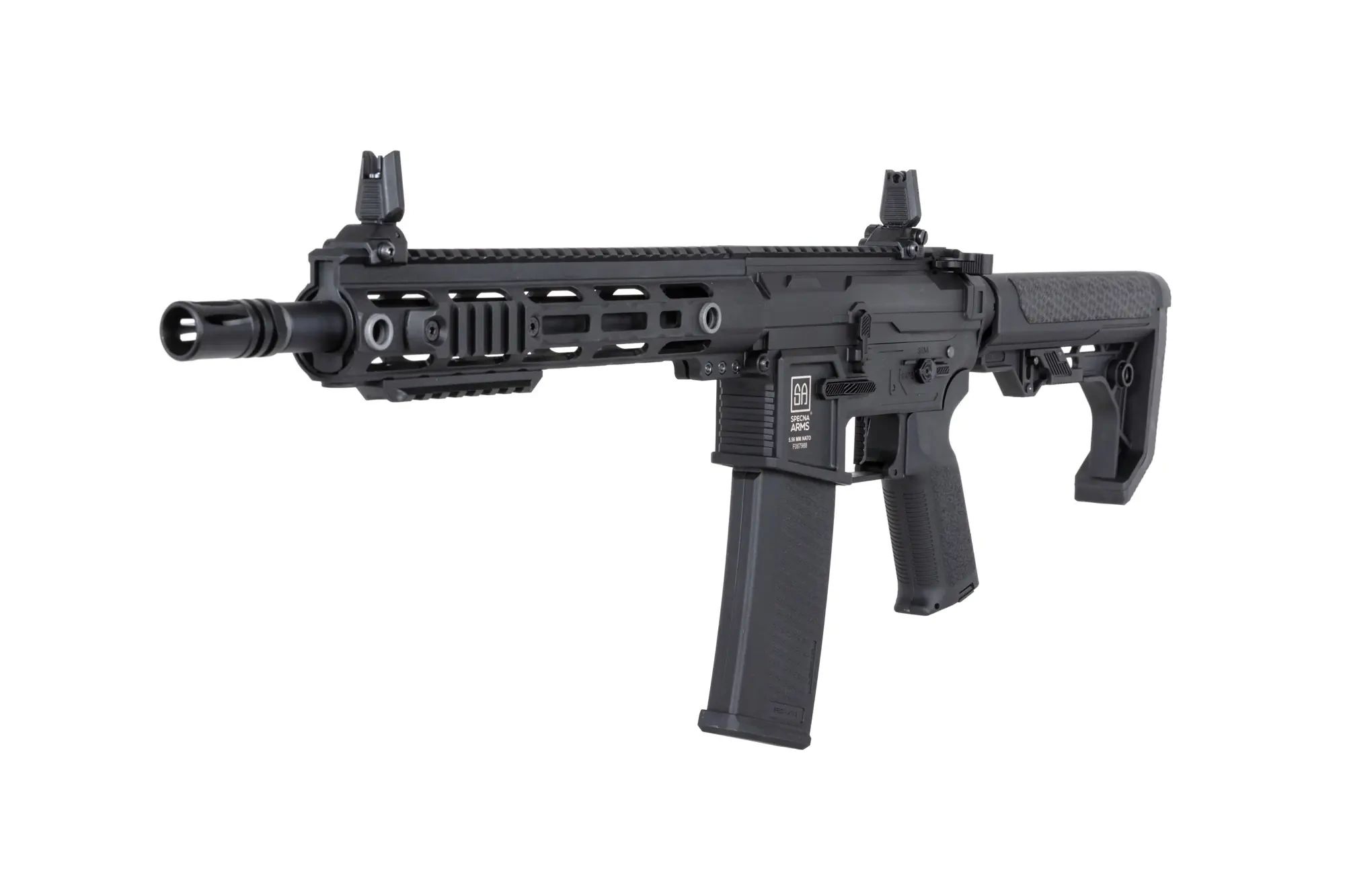 Штурмова гвинтівка AEG Specna Arms SA-F05-RL Flex BLDC Light Ops Stock HAL ETU Gen. 2 - Black