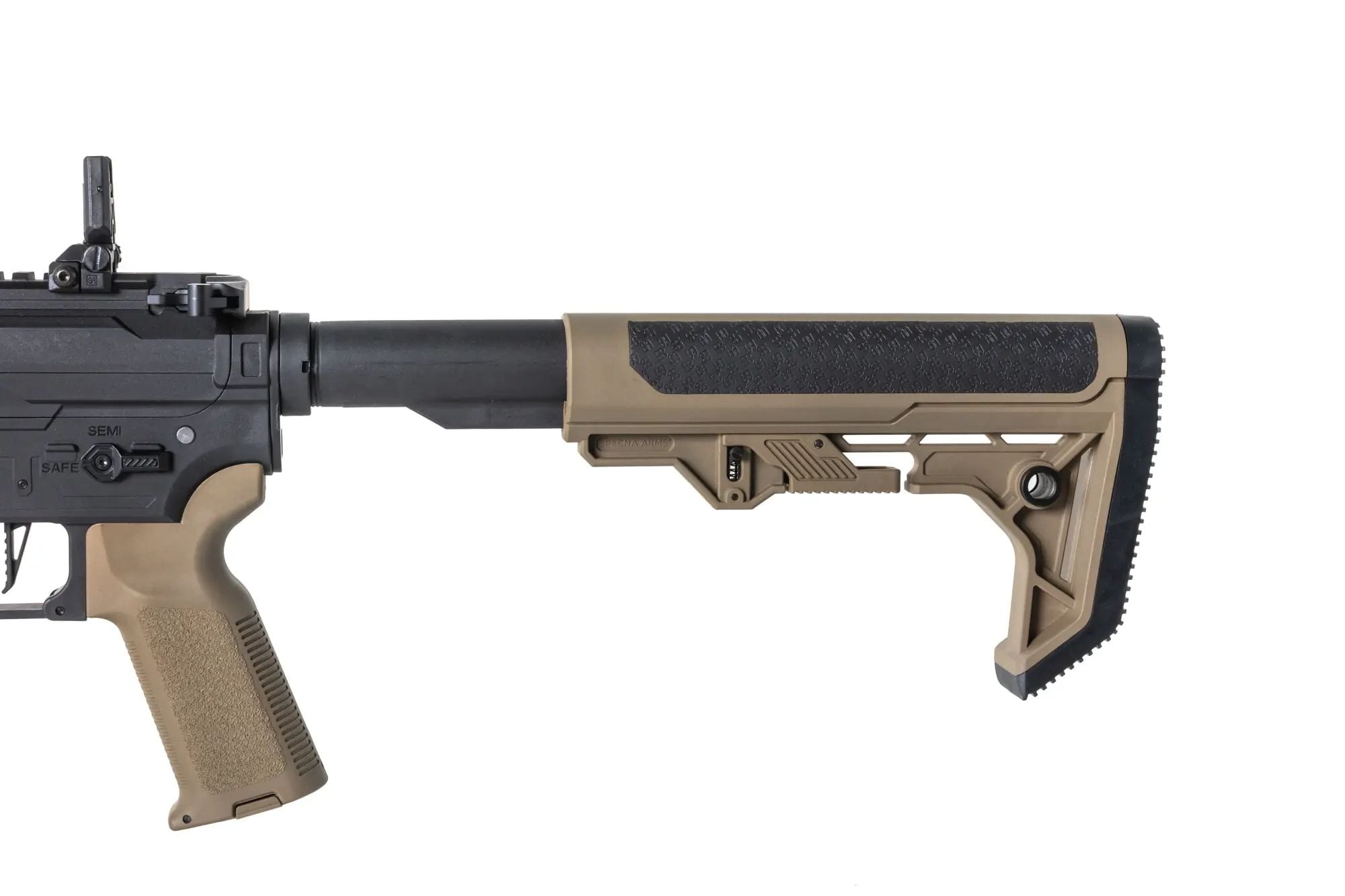 Штурмова гвинтівка AEG Specna Arms SA-F05-RL Flex BLDC Light Ops Stock HAL ETU Gen. 2 - Half-Tan