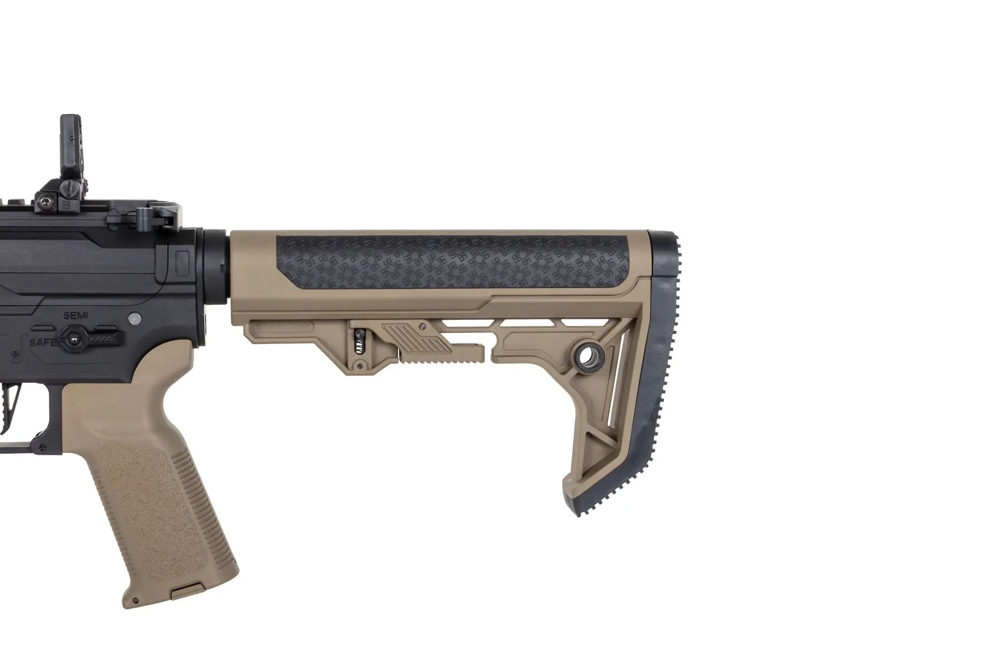 Штурмова гвинтівка AEG Specna Arms SA-F05-RL Flex BLDC Light Ops Stock HAL ETU Gen. 2 - Half-Tan