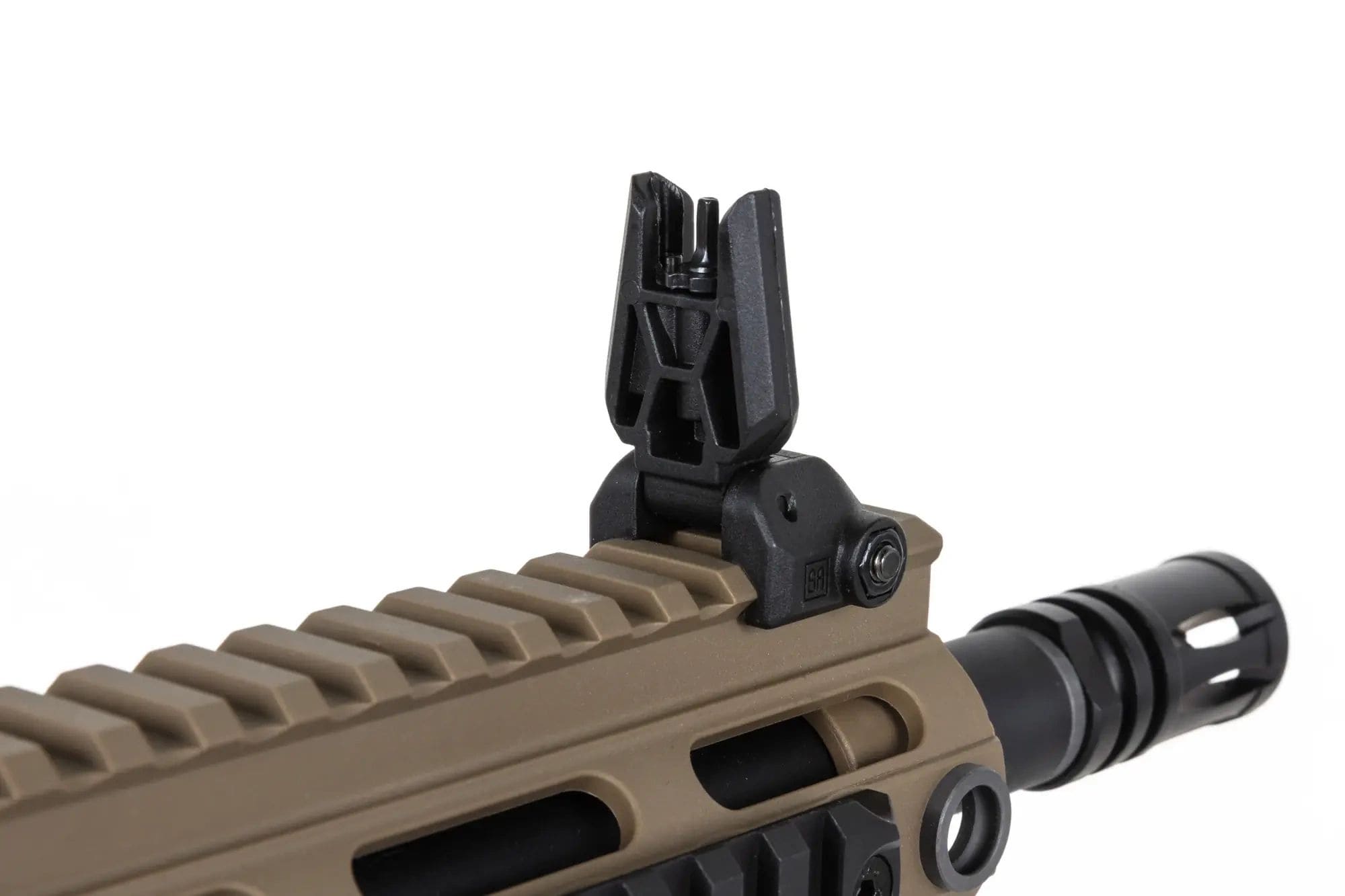 Штурмова гвинтівка AEG Specna Arms SA-F05-RL Flex BLDC Light Ops Stock HAL ETU Gen. 2 - Half-Tan