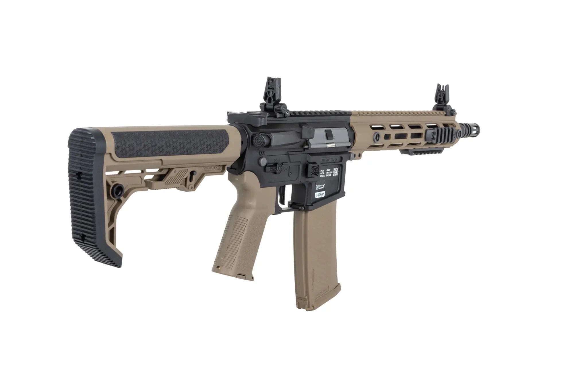Штурмова гвинтівка AEG Specna Arms SA-F05-RL Flex BLDC Light Ops Stock HAL ETU Gen. 2 - Half-Tan