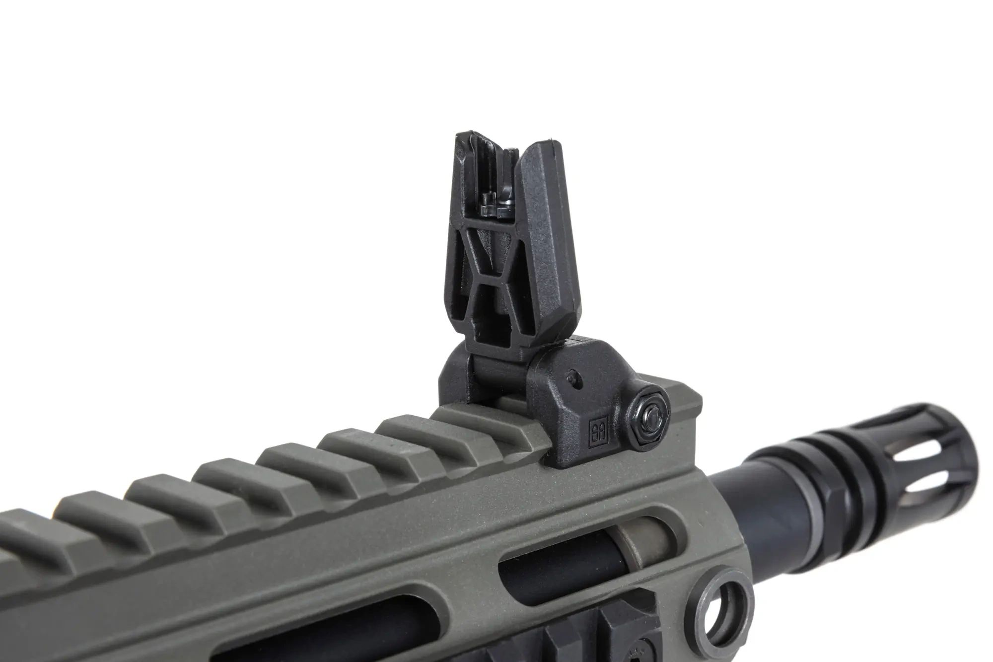 Штурмова гвинтівка AEG Specna Arms SA-F05-RL Flex BLDC Light Ops Stock HAL ETU Gen. 2 - Olive