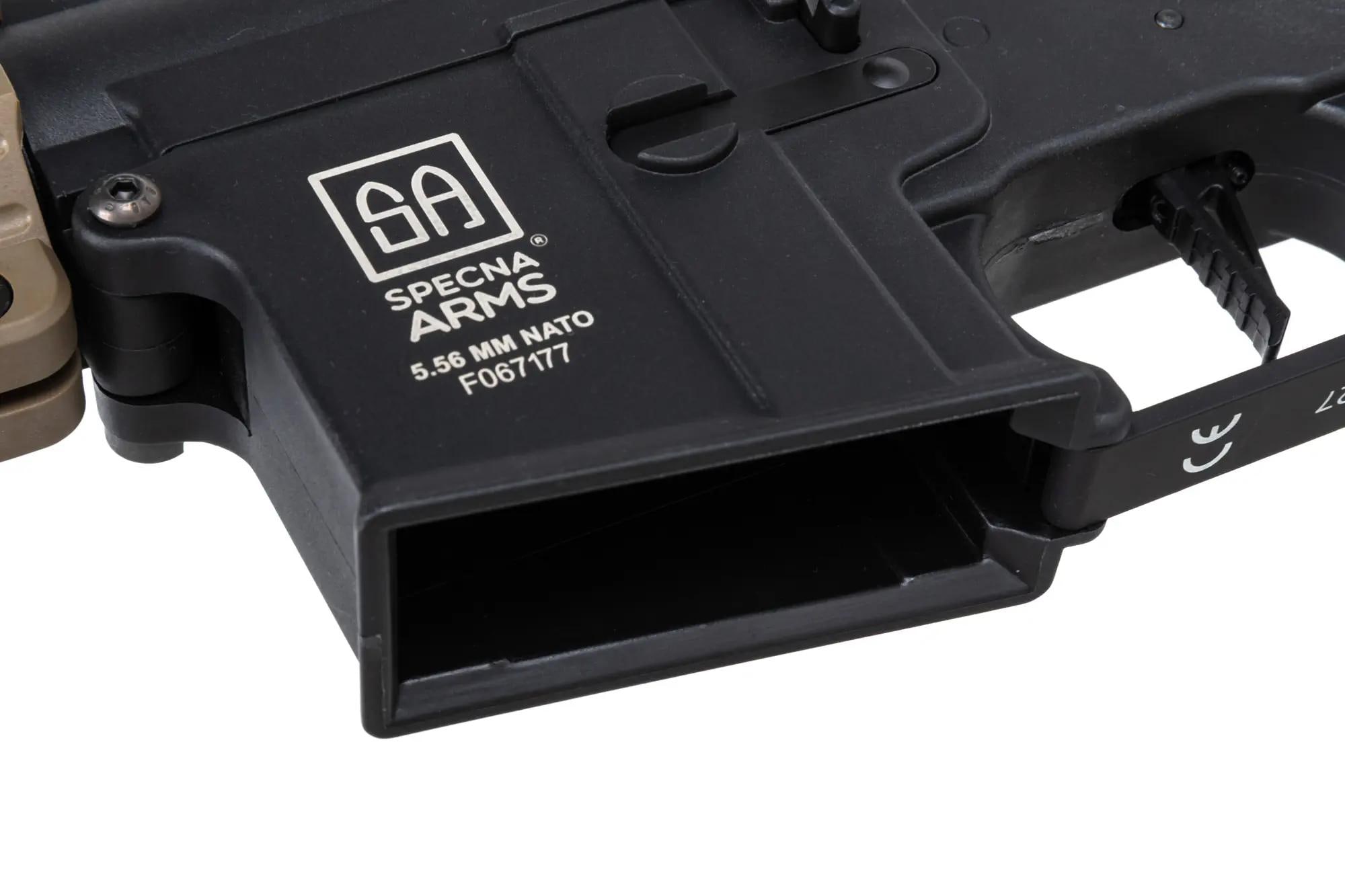 Karabinek szturmowy AEG Specna Arms SA-F09 Flex BLDC HAL ETU Gen. 2 - Half-Tan