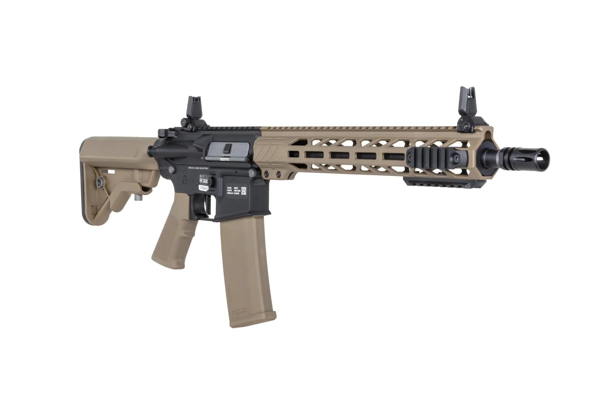 Karabinek szturmowy AEG Specna Arms SA-F09 Flex BLDC HAL ETU Gen. 2 - Half-Tan